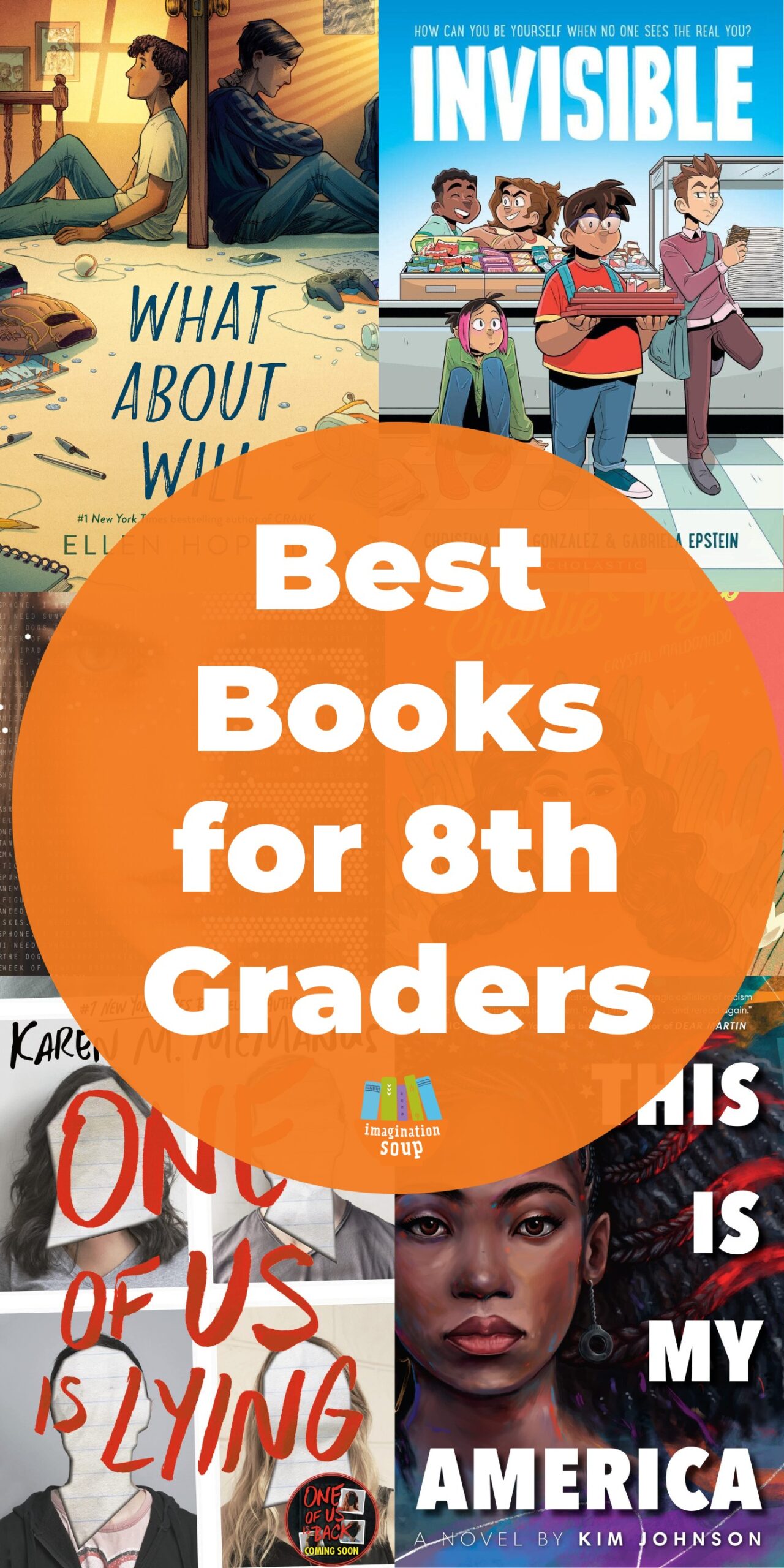 Are you looking for the best books for 8th graders? Do you have a reluctant reader in 8th grade or upper middle school? Sometimes these kids have not yet met the right book. Here are some possible page-turners for your 8th grade readers! Everything from true stories to thought-provoking realistic fiction is on this list that straddles upper middle grade and young adult books. 