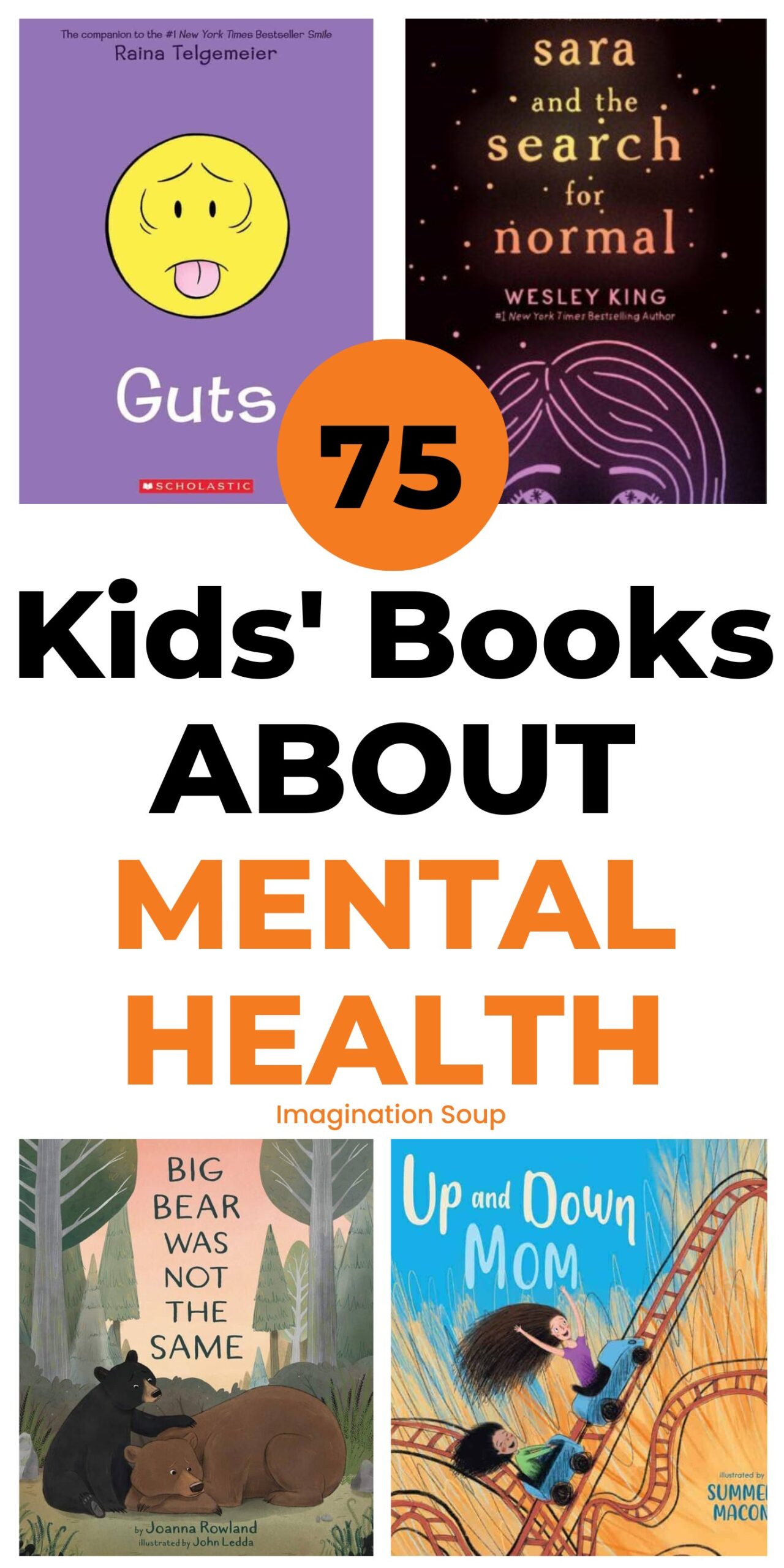 If you're facing mental health illness in your family or you know someone who is, help your children understand by reading children's picture books, chapter books, middle grade books, and YA books about mental health with characters who have depression, OCD, bipolar disorder, PTSD, schizophrenia, or other mental illnesses.