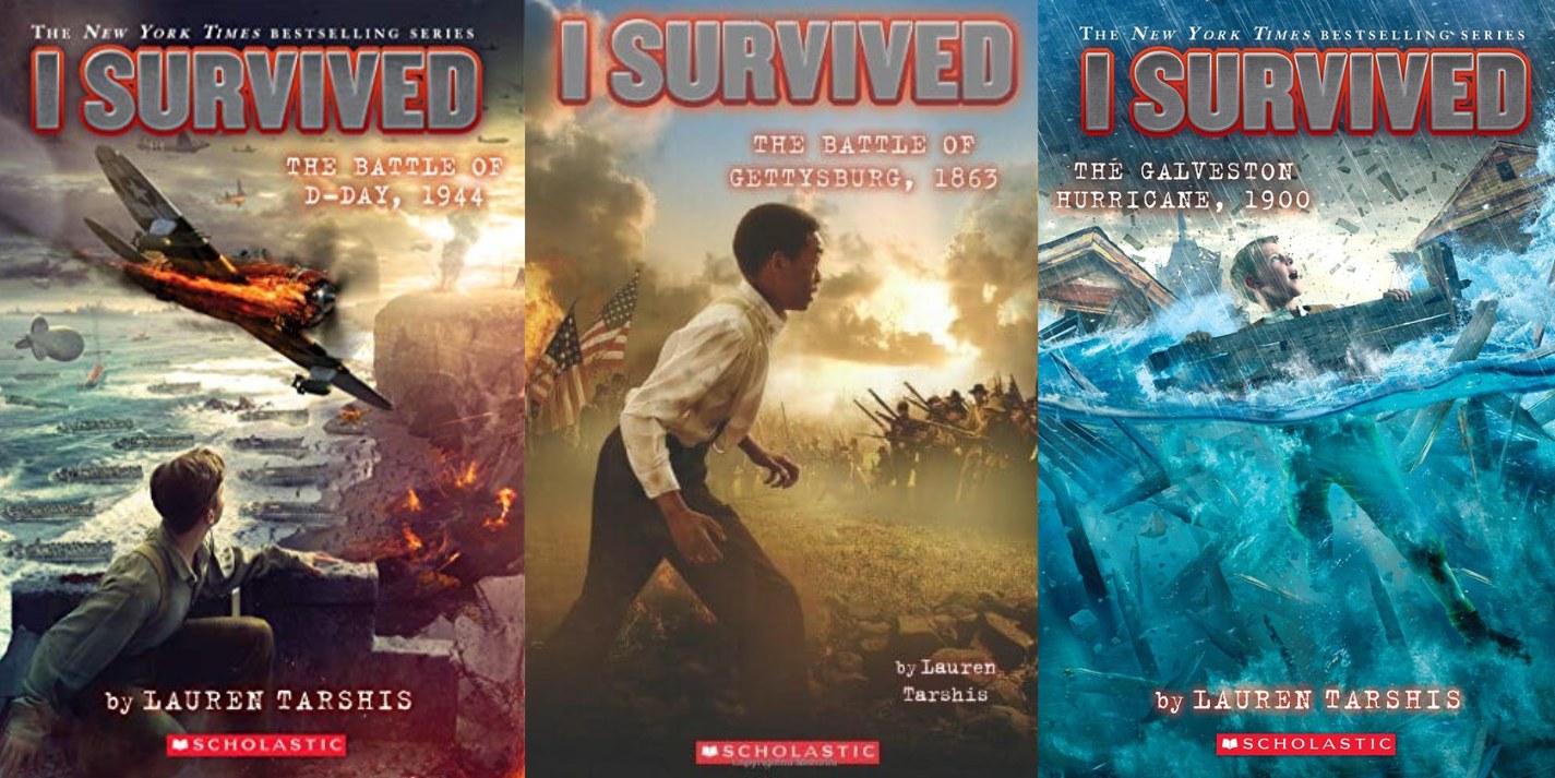 I Survived books by Lauren Tarshis