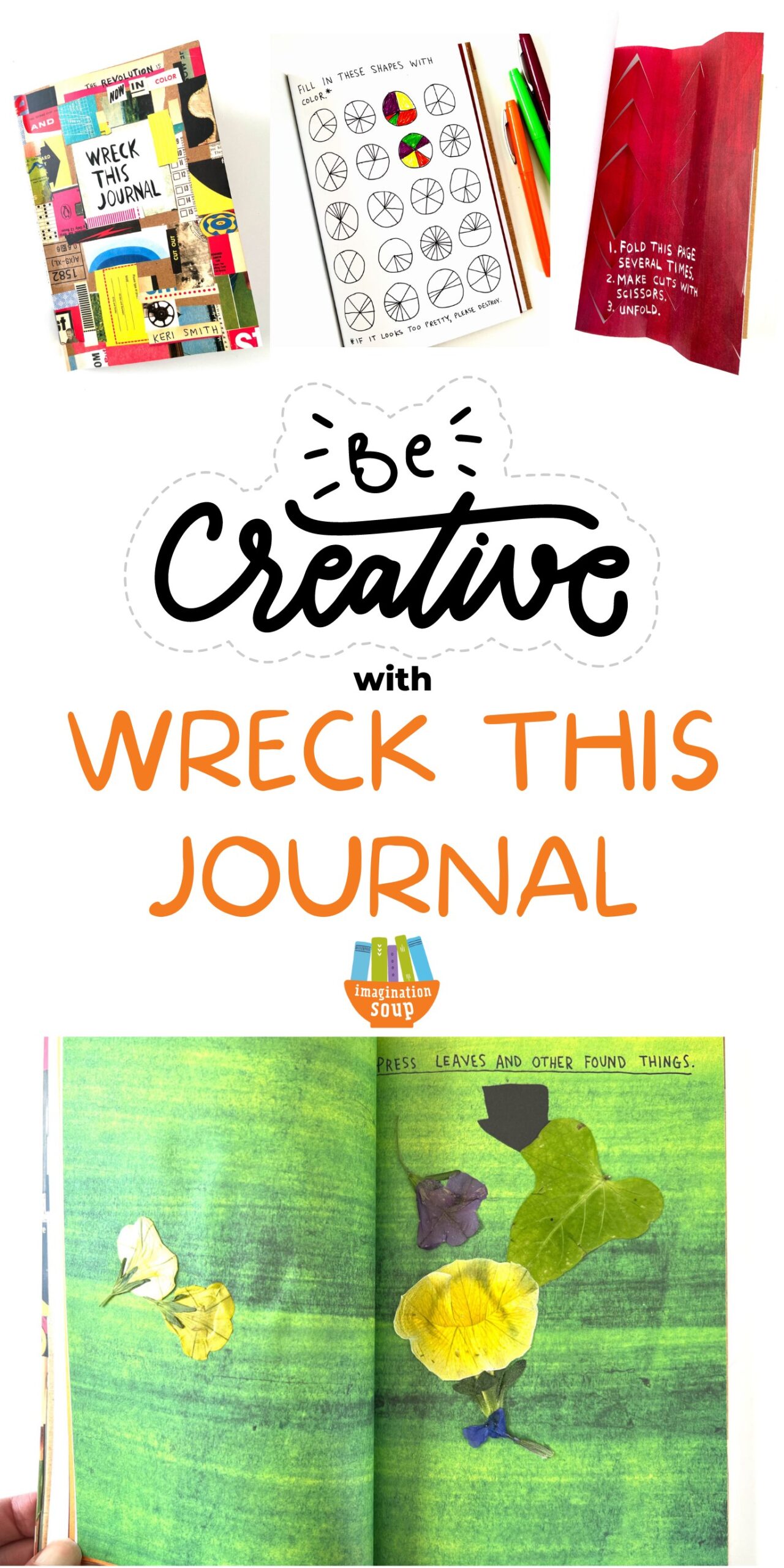 How to Use Wreck This Journal Books to Inspire Creativity