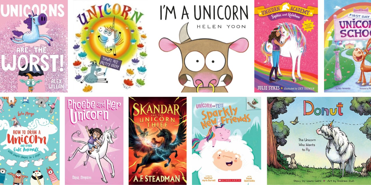 Magical Unicorn Book List for Kids