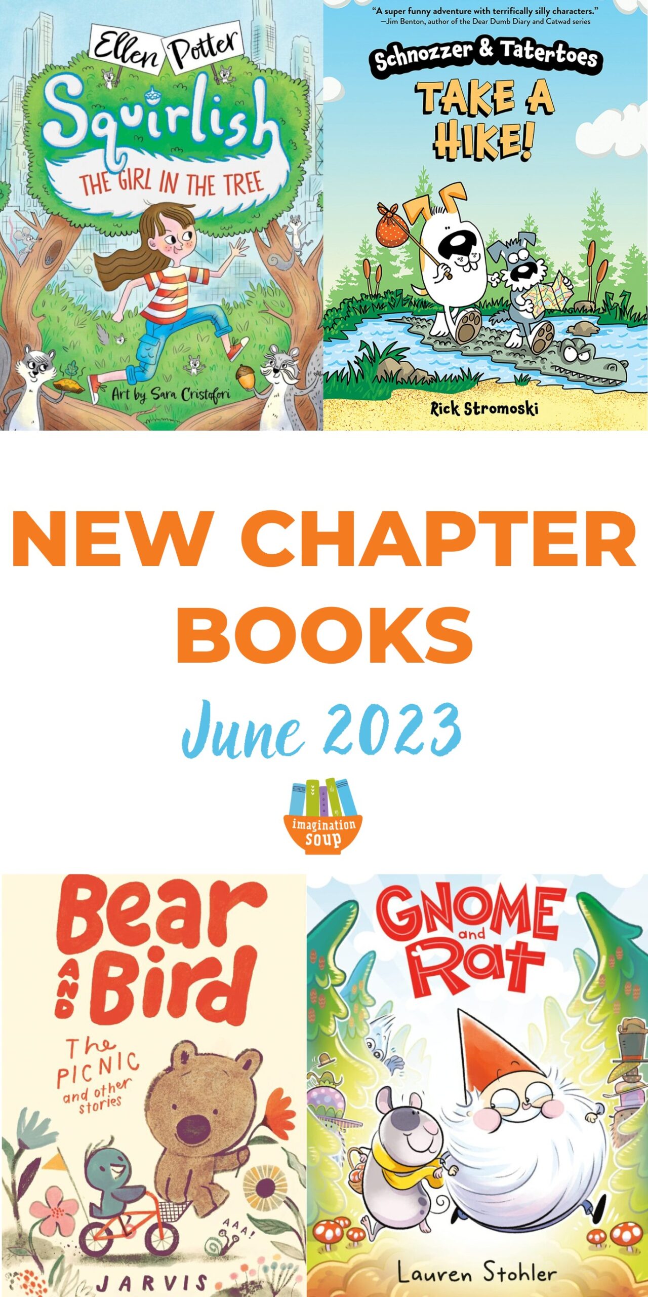 new chapter books for beginning readers June 2023