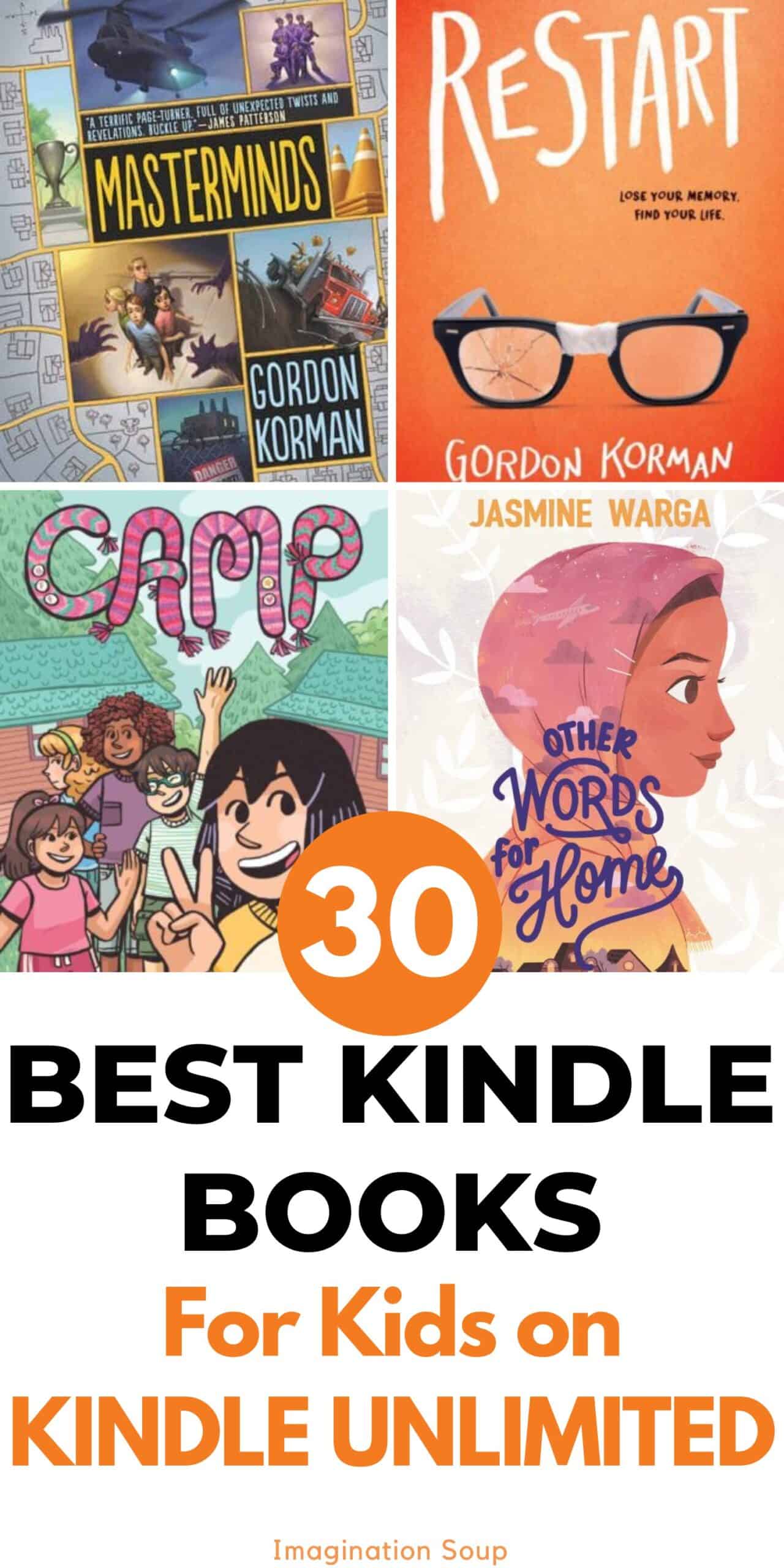 30 best kindle books for kids on Kindle Unlimited