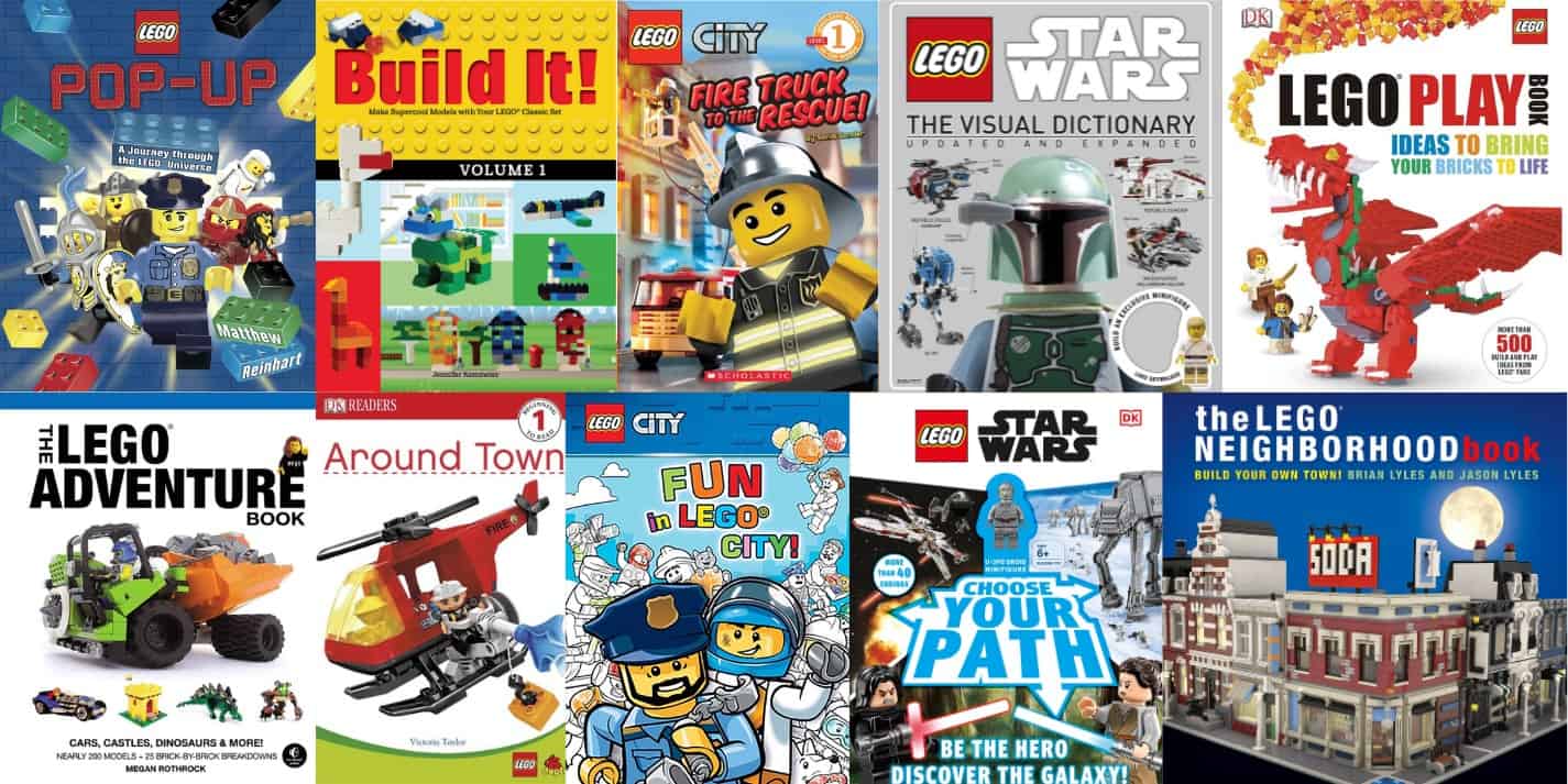 Do your kids love LEGOs as much as mine? From LEGO picture books and early readers to LEGO ideas and projects, here are the best, kid-approved LEGO children's books. These books will get your kids READING and playing!