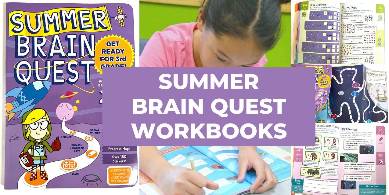 Impressive Summer Brain Quest Workbooks