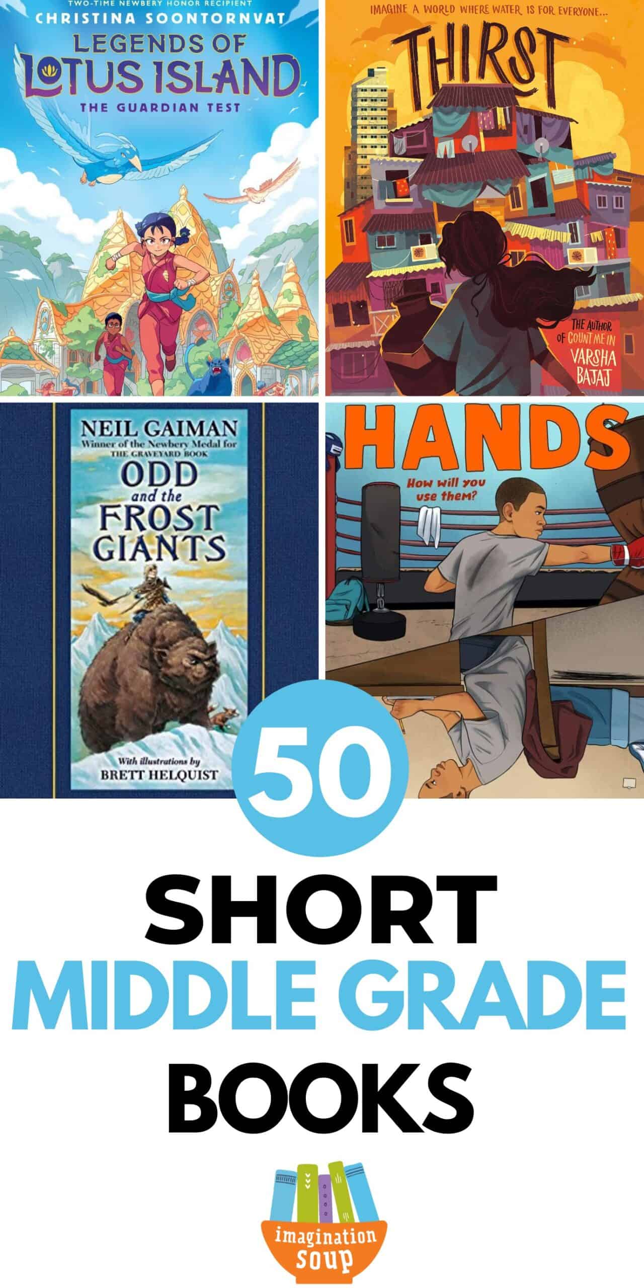 50 Short Middle Grade Books That Kids Will Love