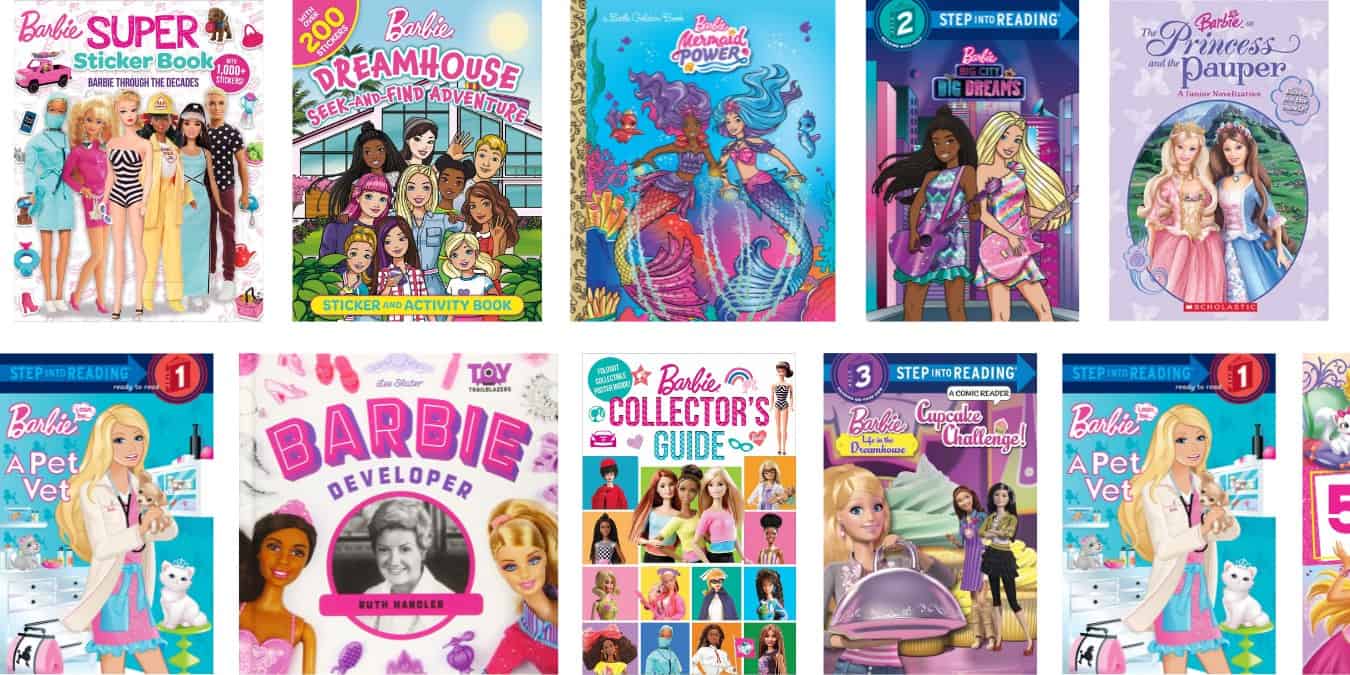 Barbie books for kids
