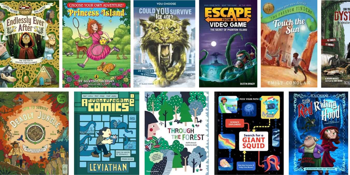 choose your own adventure books