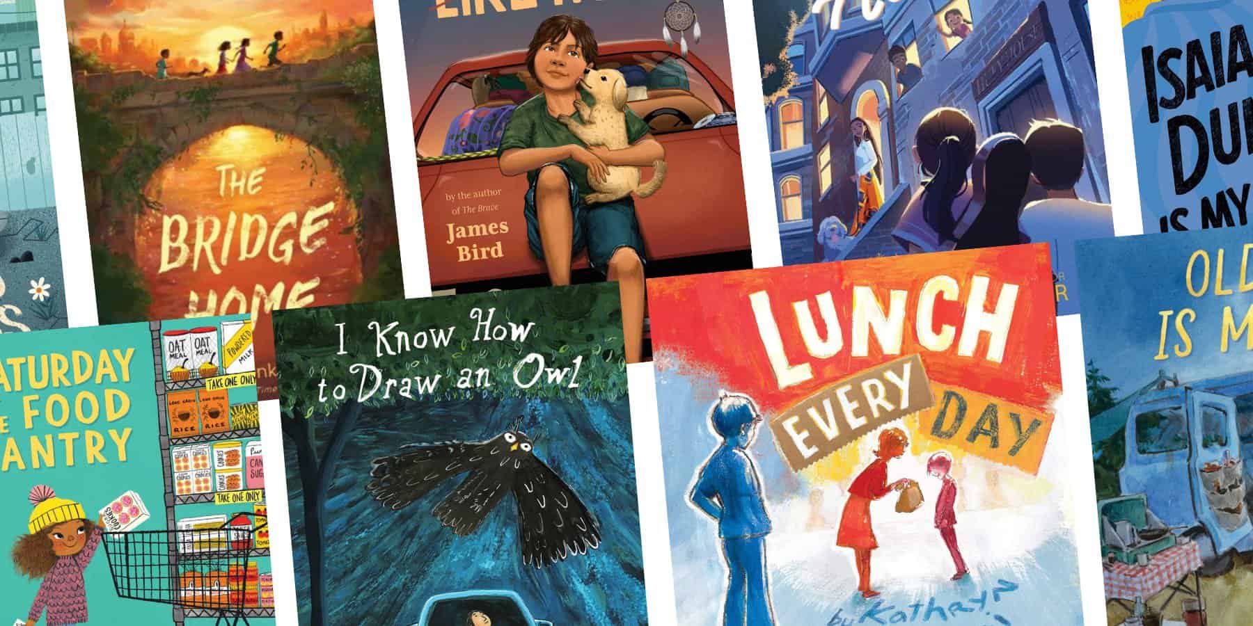 Children’s books about poverty and homelessness are important. For one, kids need to see themselves in stories. Reading about someone who is also poor like you are is affirming. And for those kids who don’t know what poverty or homelessness is like, these stories build empathy and understanding. Here’s a list of excellent children’s books about poverty, being poor, and being homeless, which is also called unhoused.