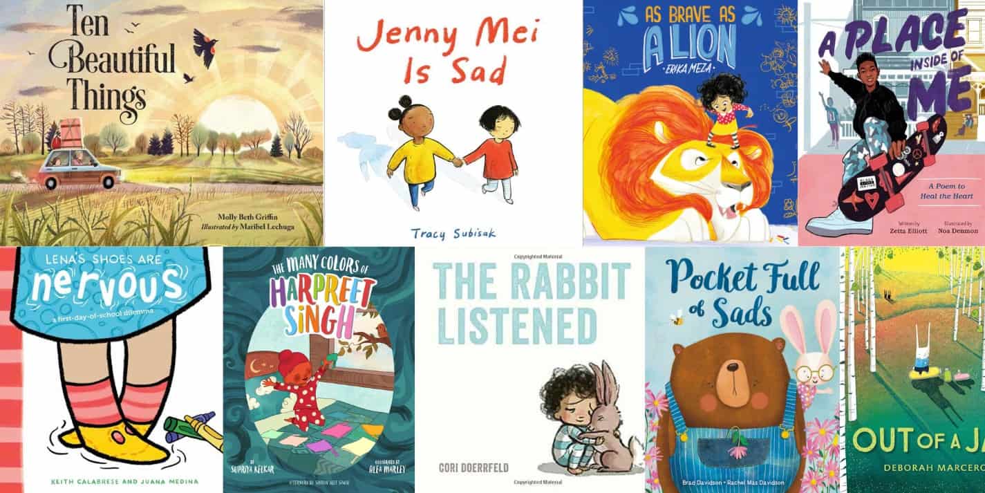 SEL picture books about feelings and emotions