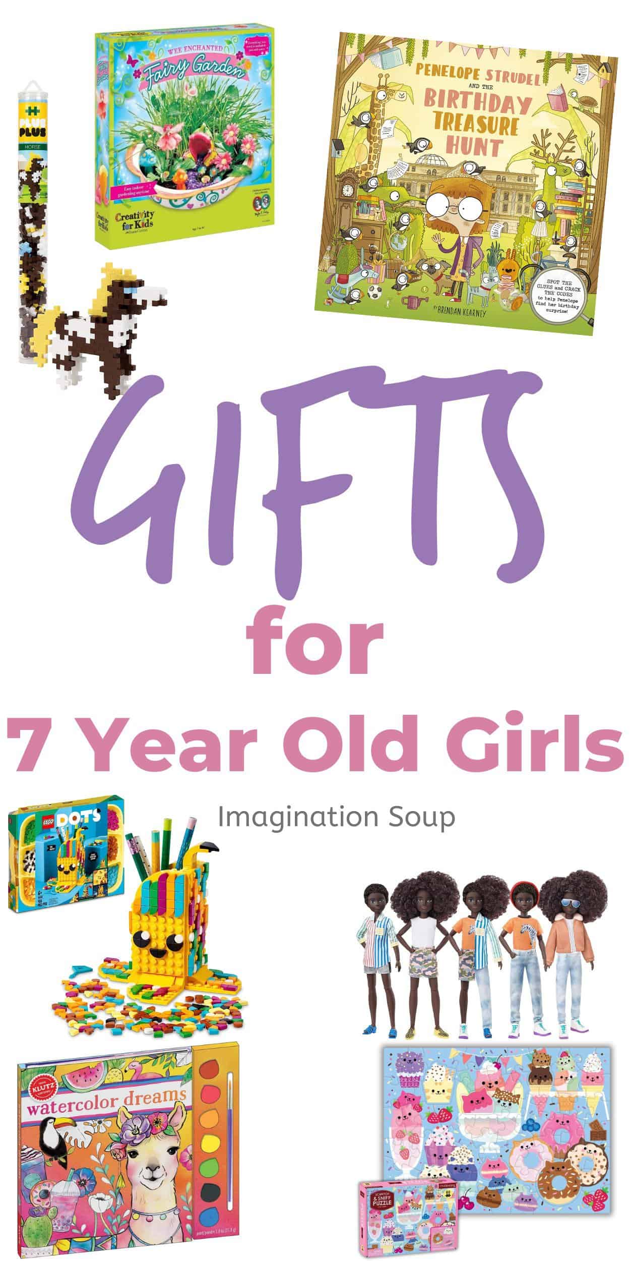 I Am 7 And Magical Birthday Gift For 7 Year Old Girl: Awesome Coloring Book  For Little Girl 7 year old girl birthday Idea by Magicala Colorang