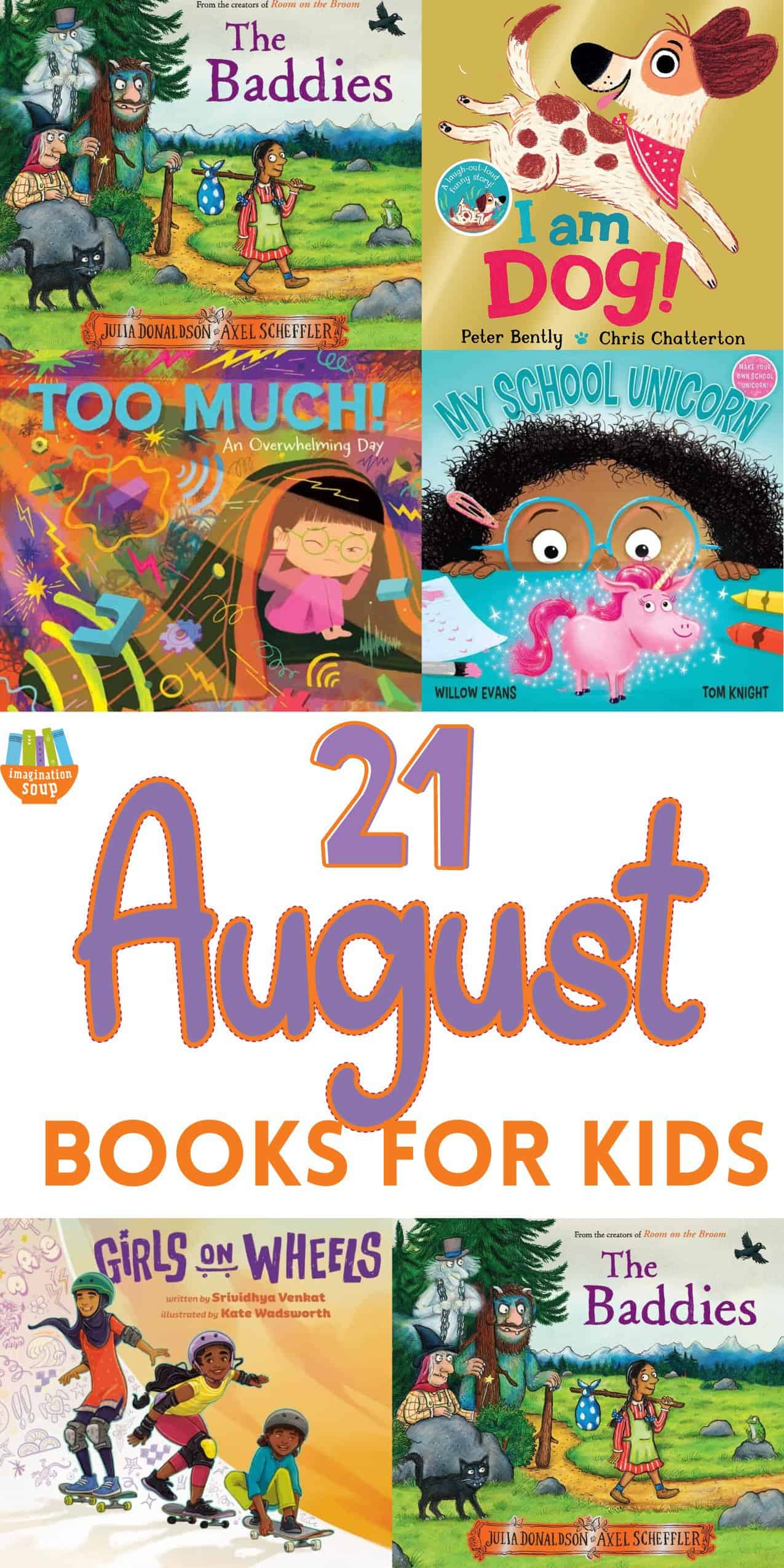 new picture books, August 2023
