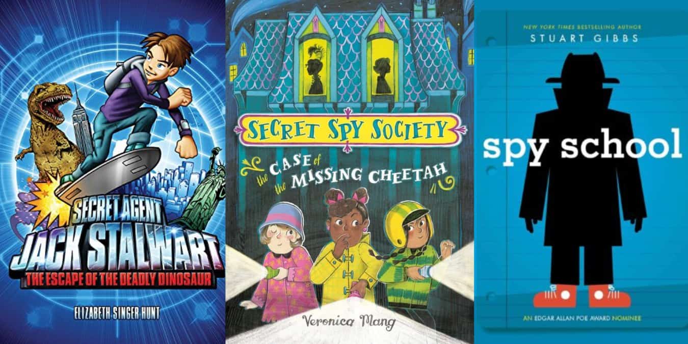 spy books for kids
