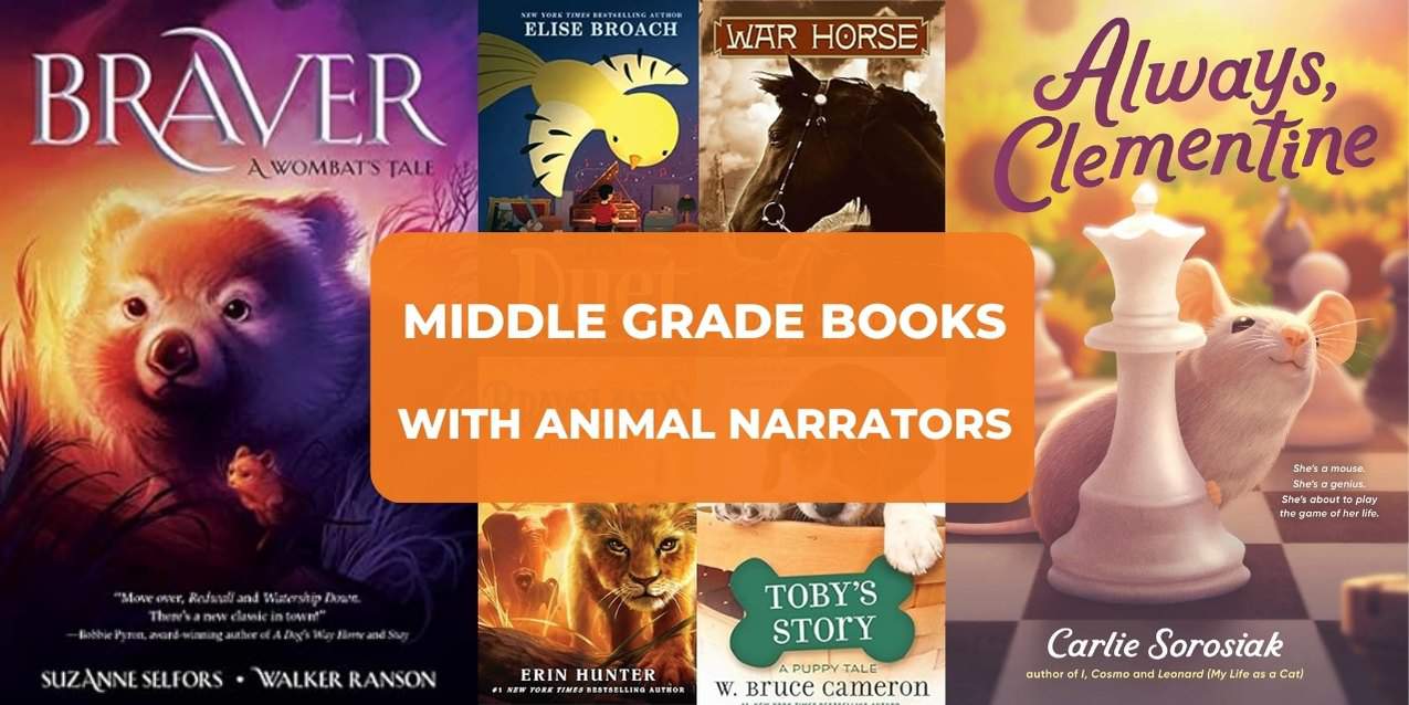 8 Middle Grade Books from the Animal’s Point of View