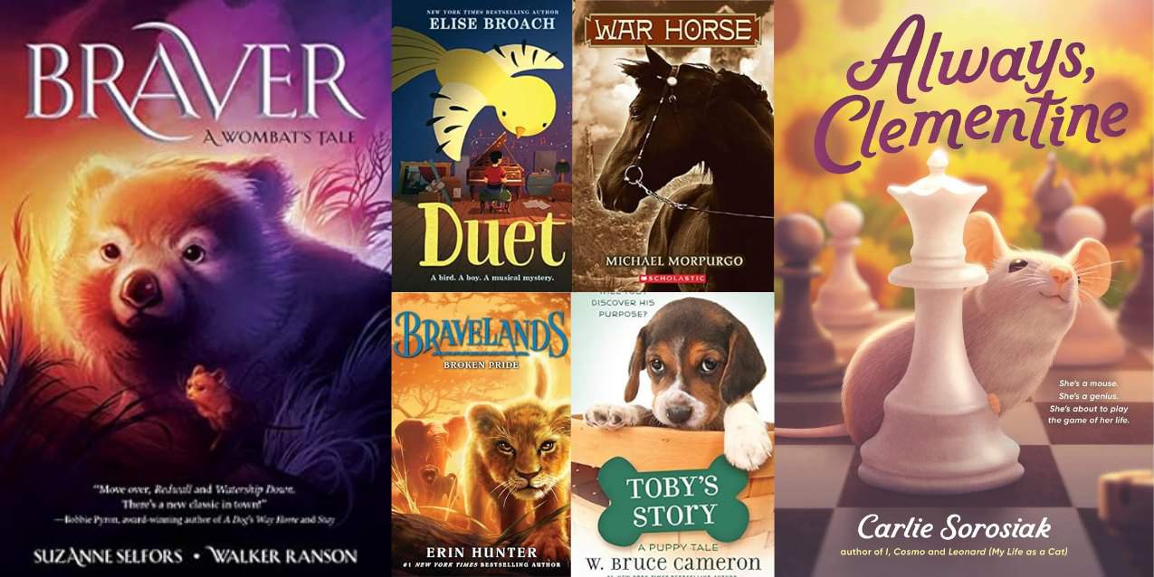 Middle Grade Books from the Animal’s Point of View