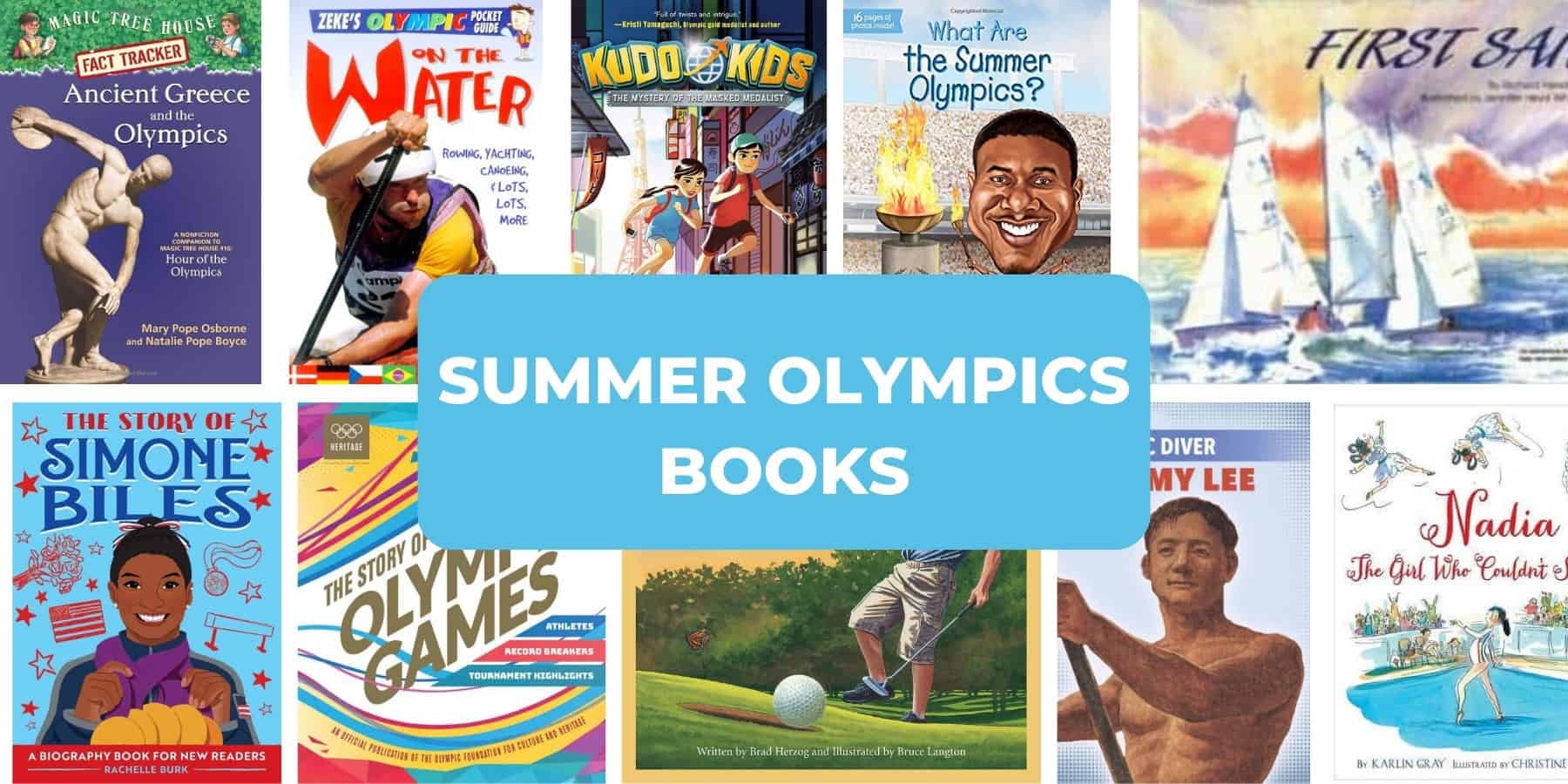 30 Excellent Summer Olympics Books for Kids