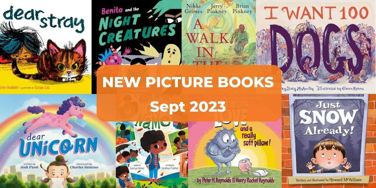 24 New Picture Books, September 2023