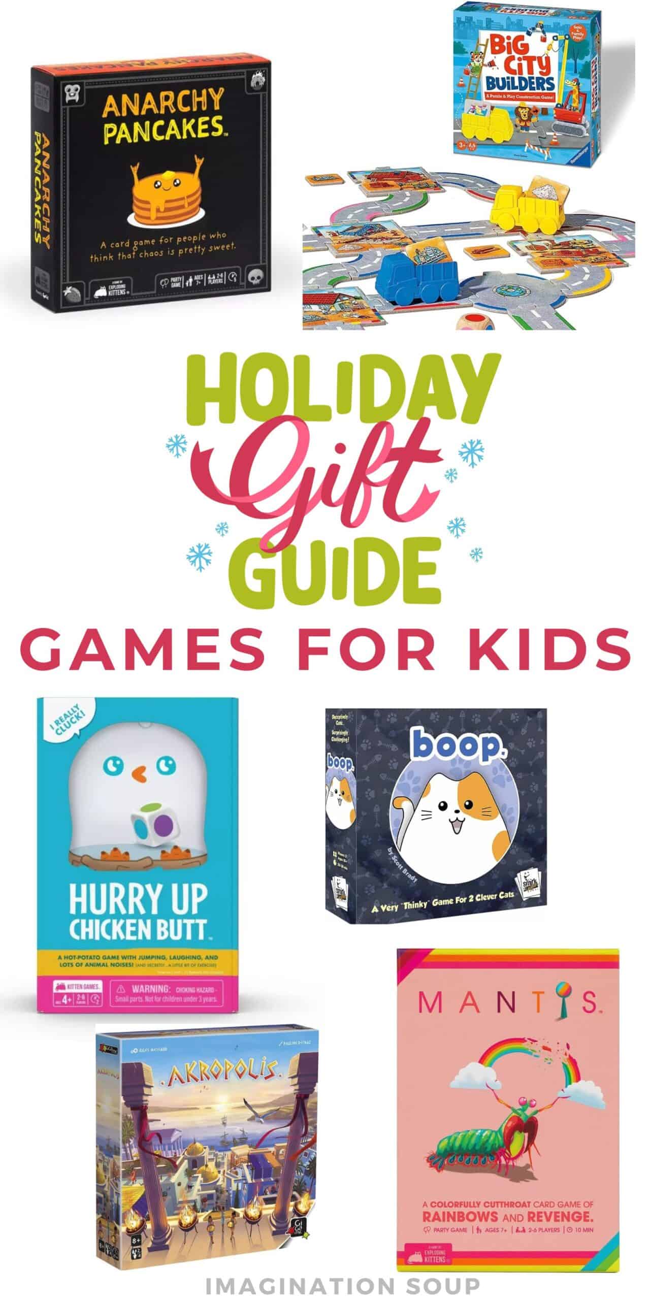 gift ideas for kids: games