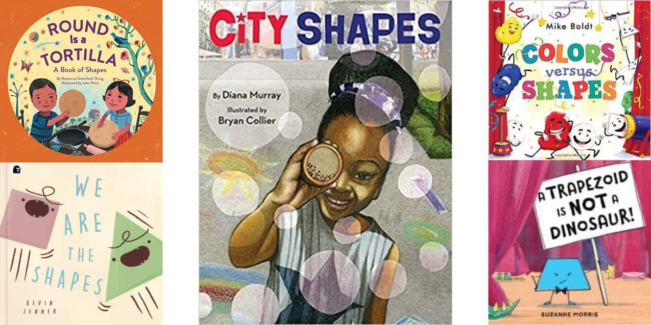 BOOKS ABOUT SHAPES FOR KIDS