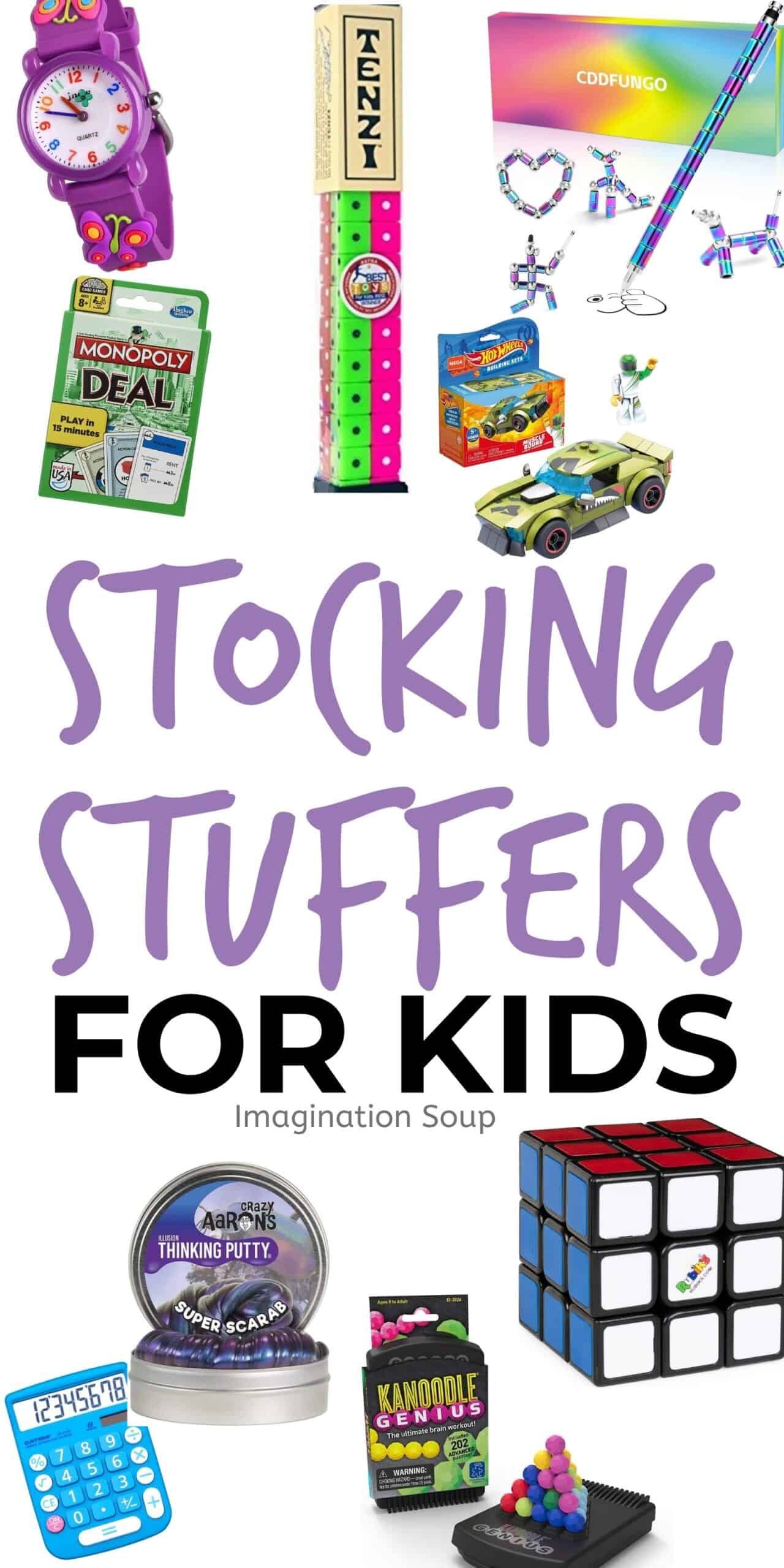 Stocking Stuffer Ideas for Kids (by AGE)