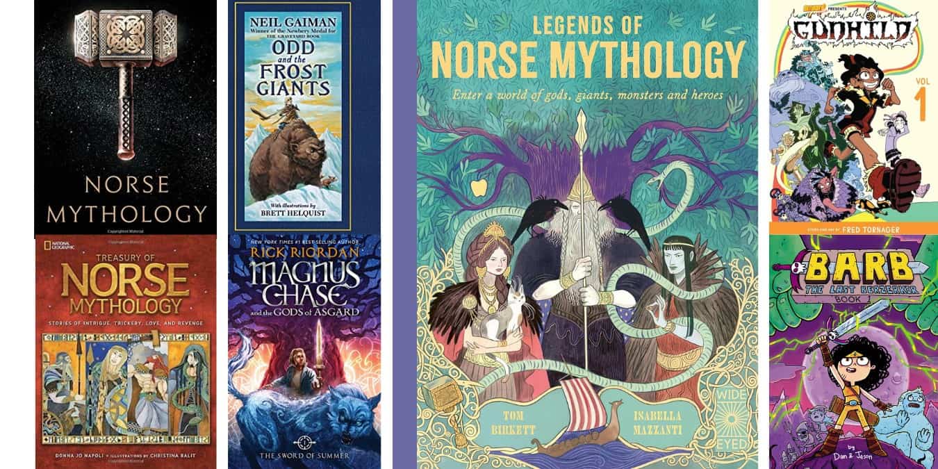 Norse Mythology Books 
