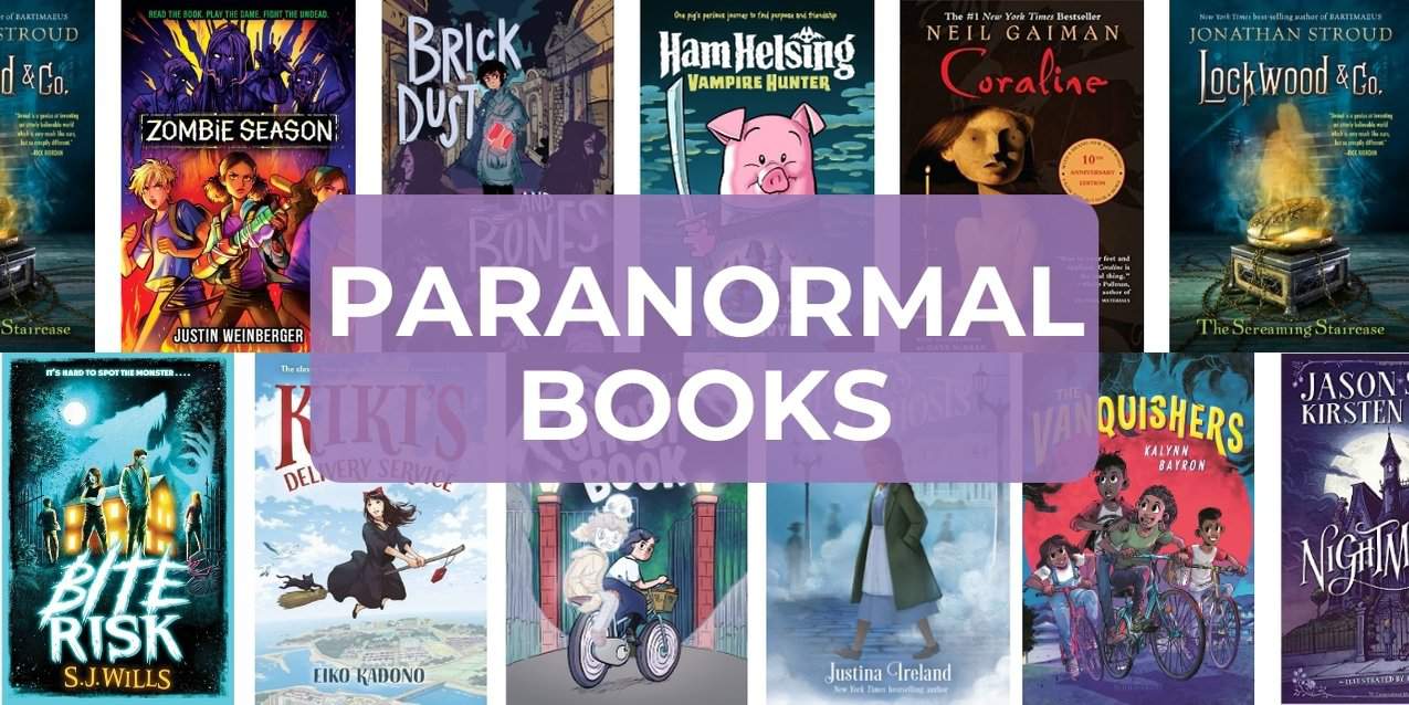 18 Exciting Paranormal Books for Middle Grade Readers