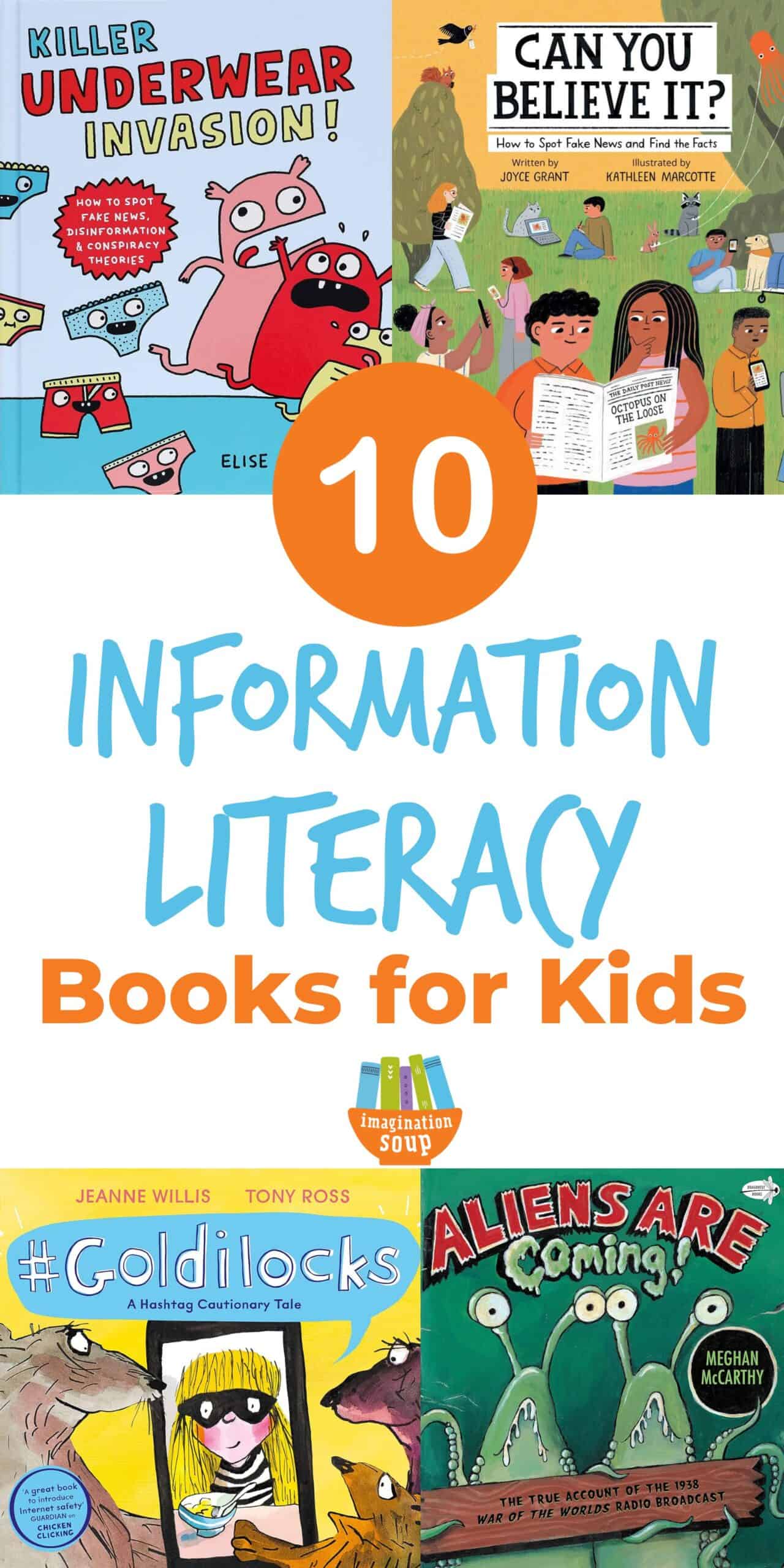 10 information literacy books for kids