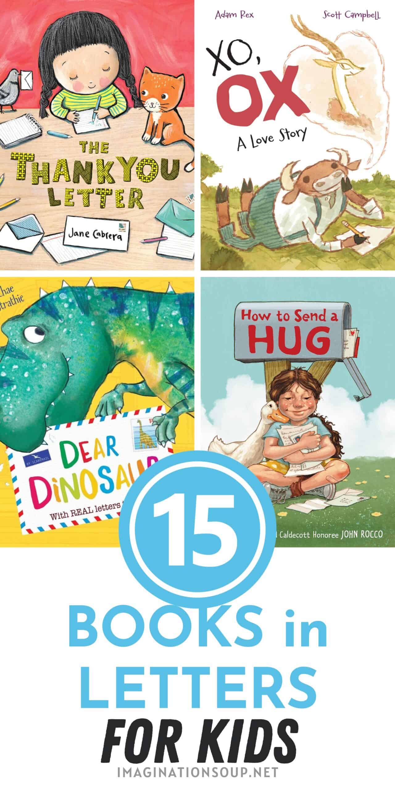books to teach letter writing for kids (epistolary books)