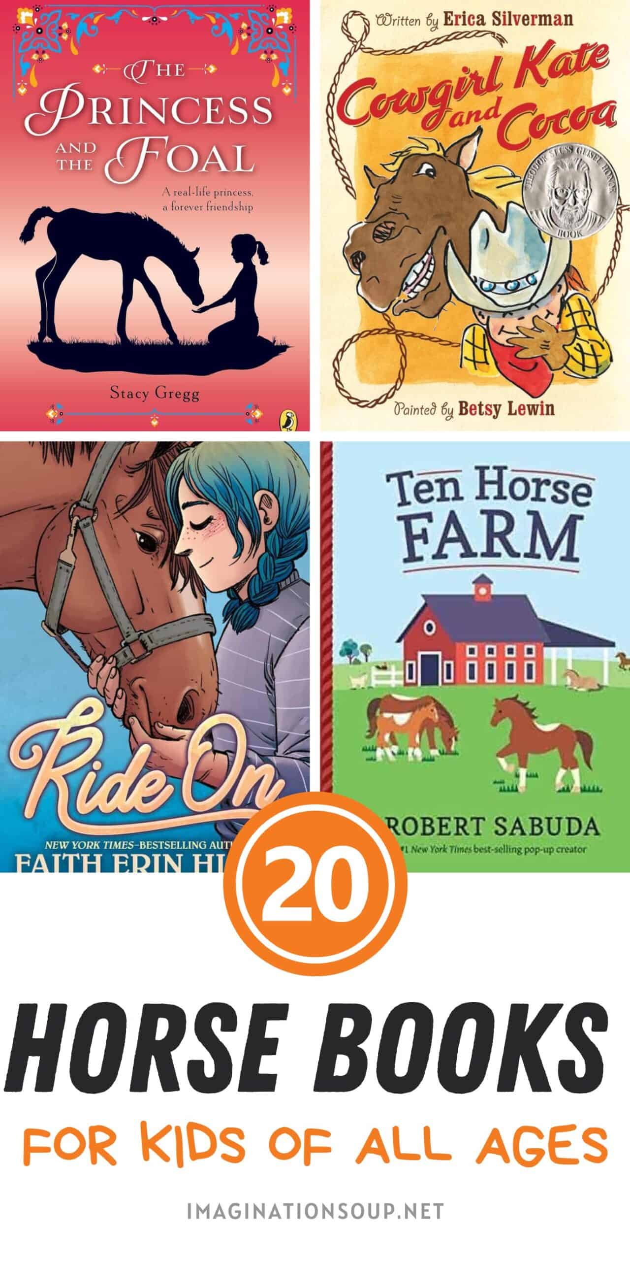 the best horse books for kids of all ages