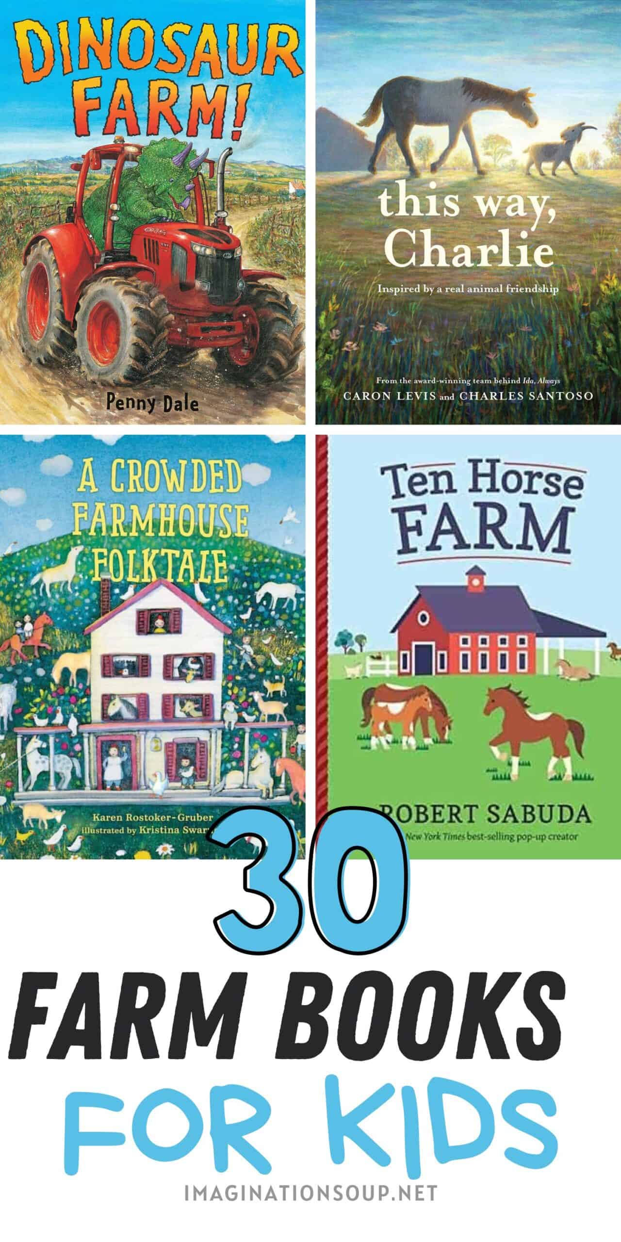 30 farm books for kids