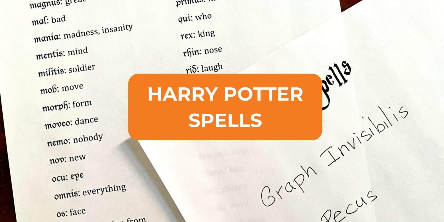 Write Your Own Latin Based Harry Potter Spells