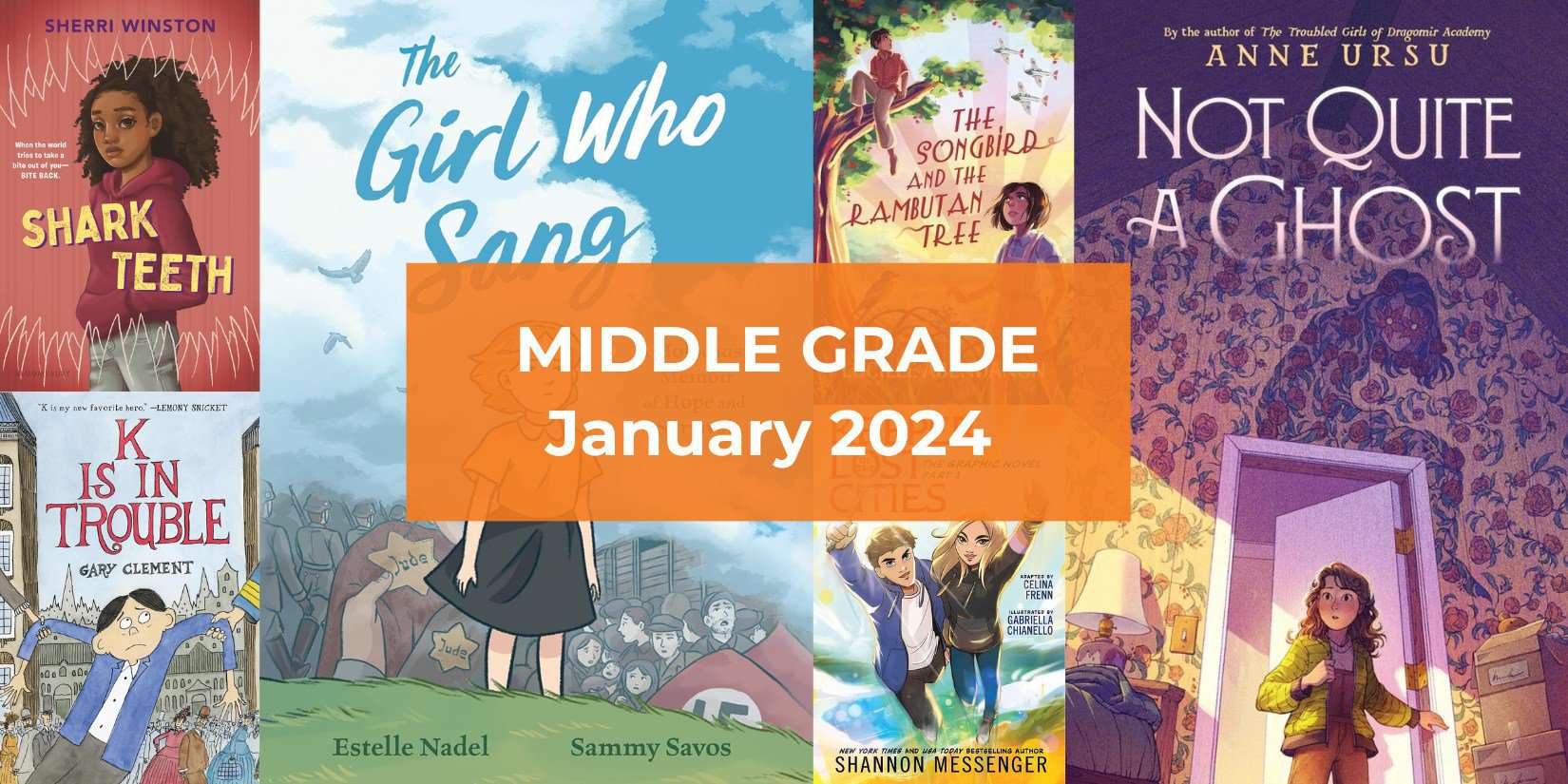 8 Amazing Middle Grade Books, January 2024