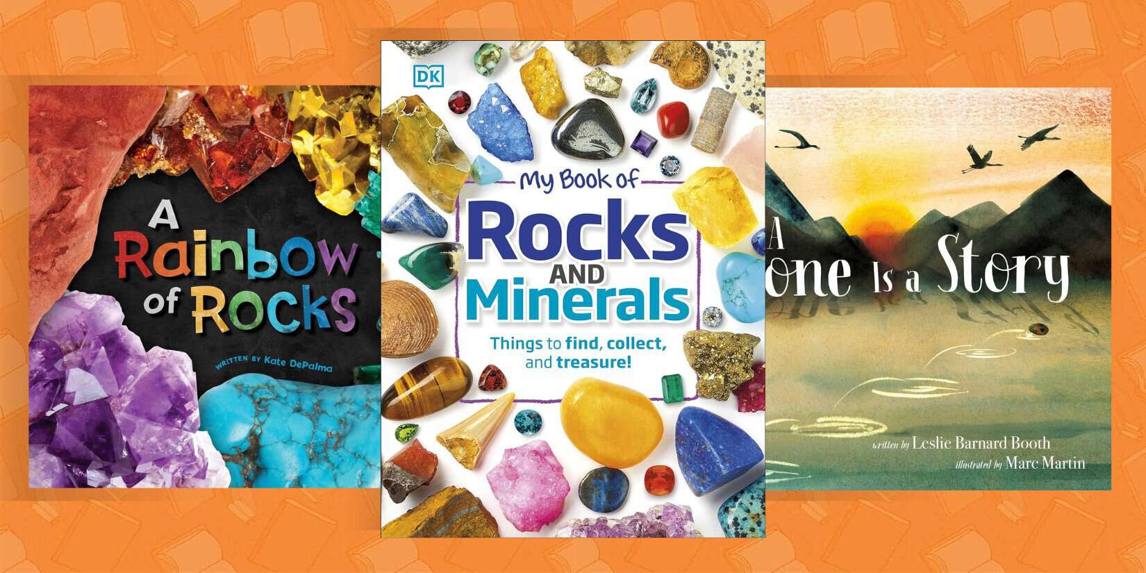 rocks and minerals books for kids