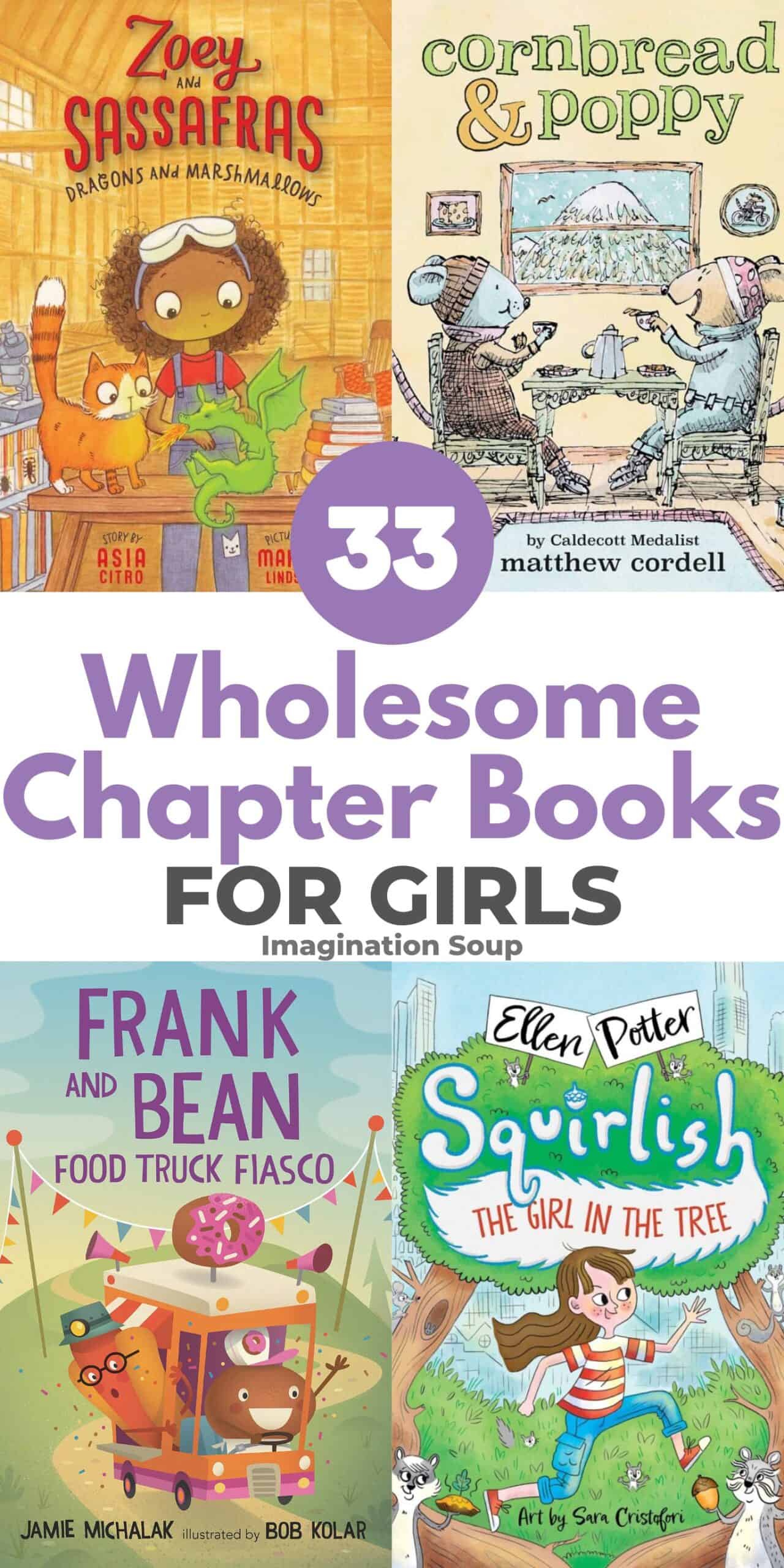 wholesome chapter books for beginning readers girls