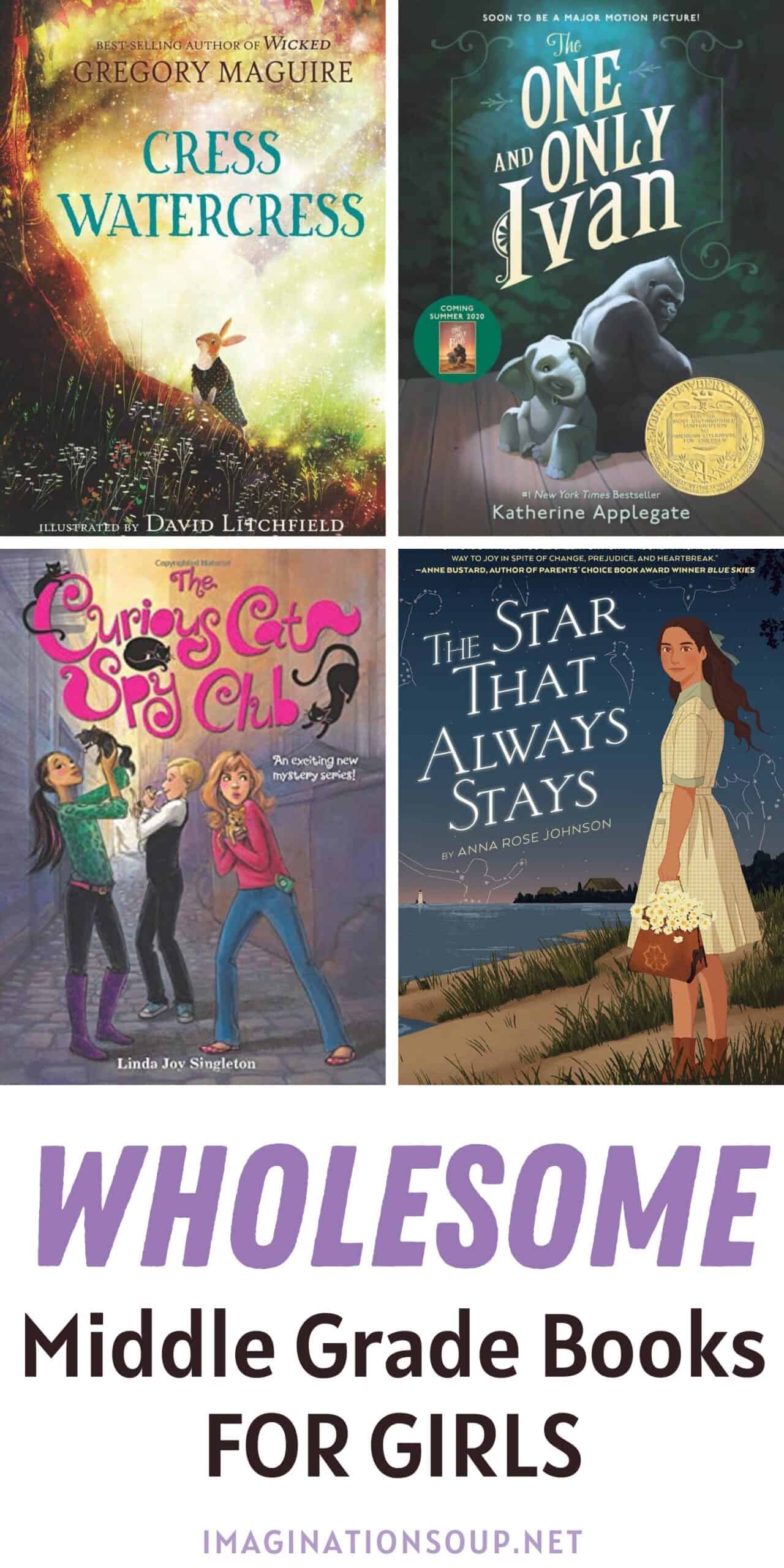 wholesome middle grade books for tween girls