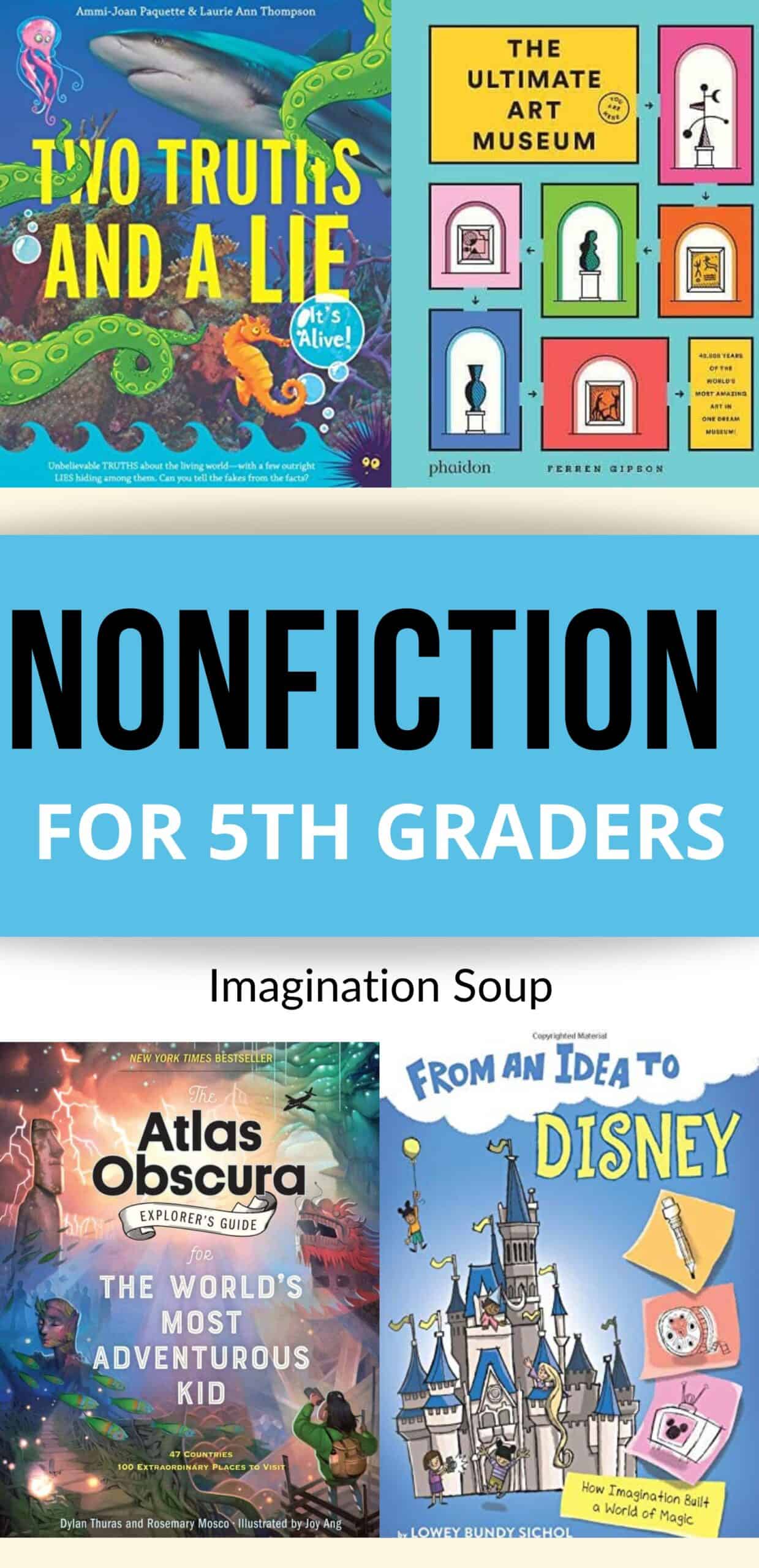 It's so important for 10-year-olds in 5th grade to read for meaning in nonfiction texts. 5th graders need practice, lots of practice, in well-written nonfiction books for 5th graders like the ones I recommend on this list. 