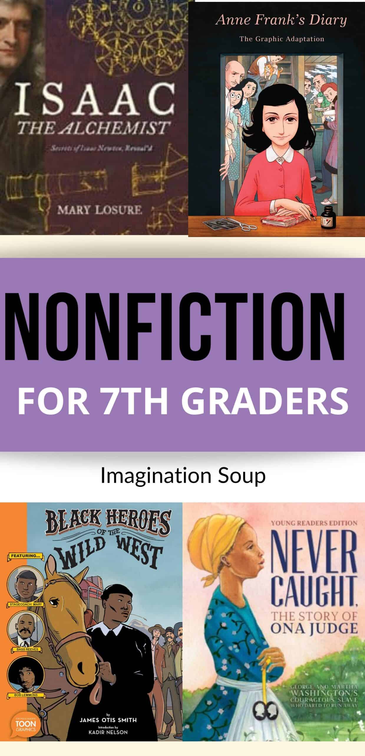 nonfiction books for 7th graders 12 year olds
