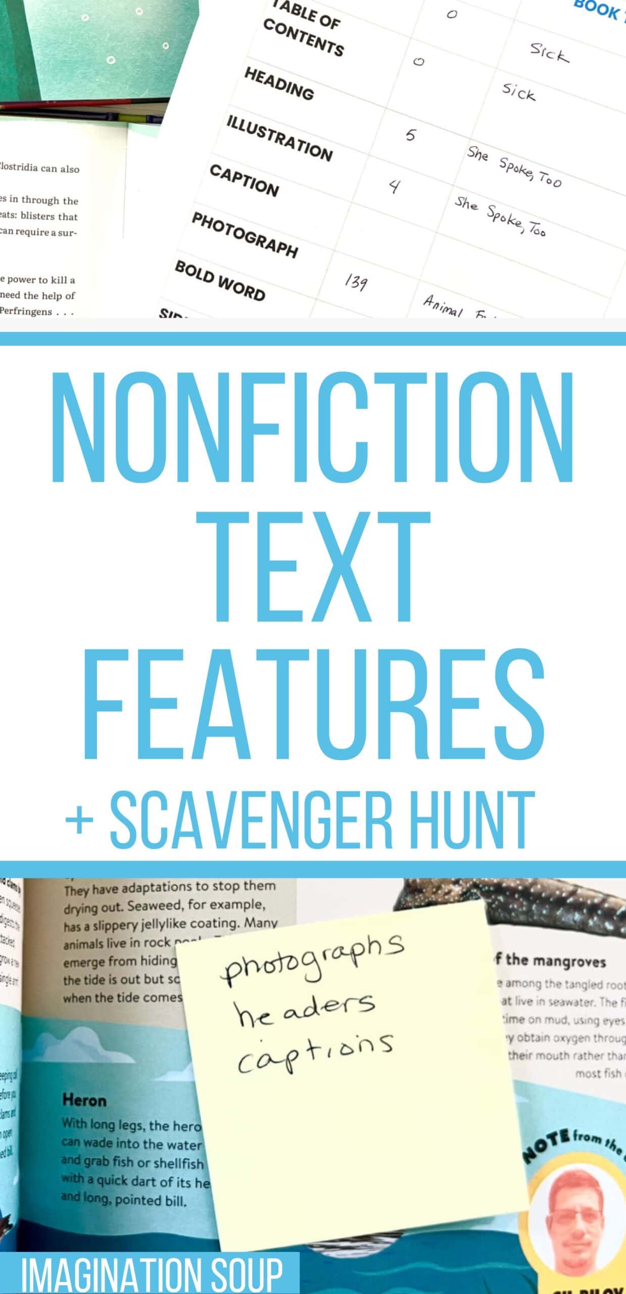 nonfiction text features