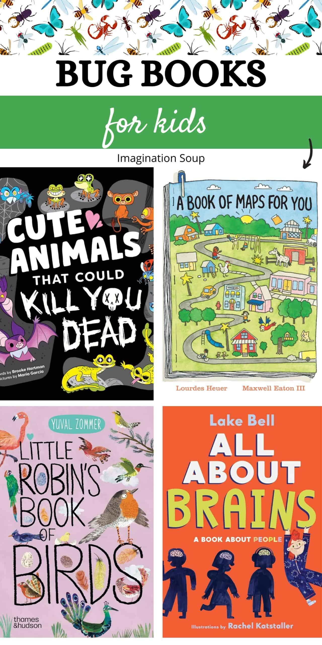 bug and insect books for kids