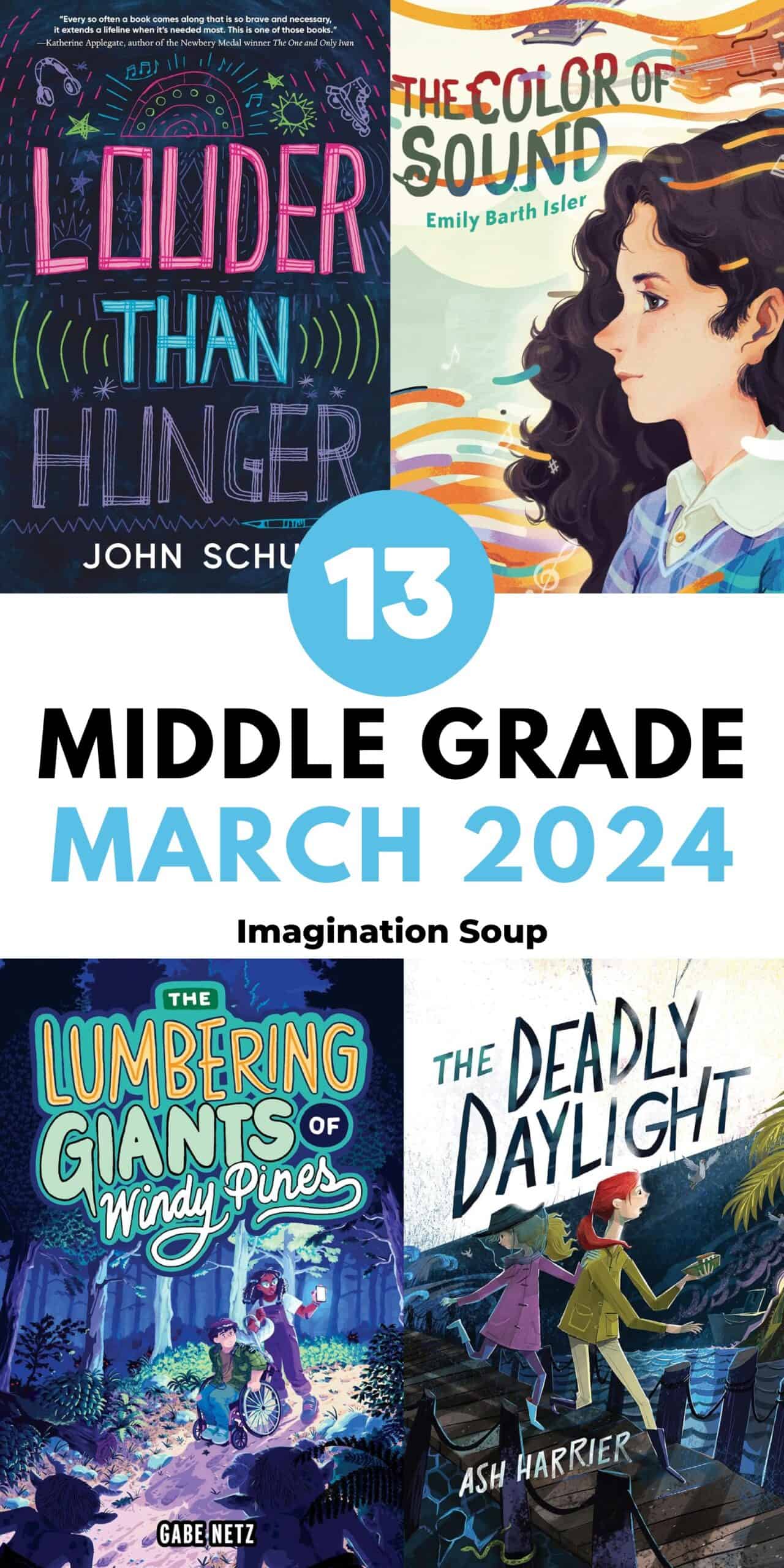 new middle grade books for March 2024
