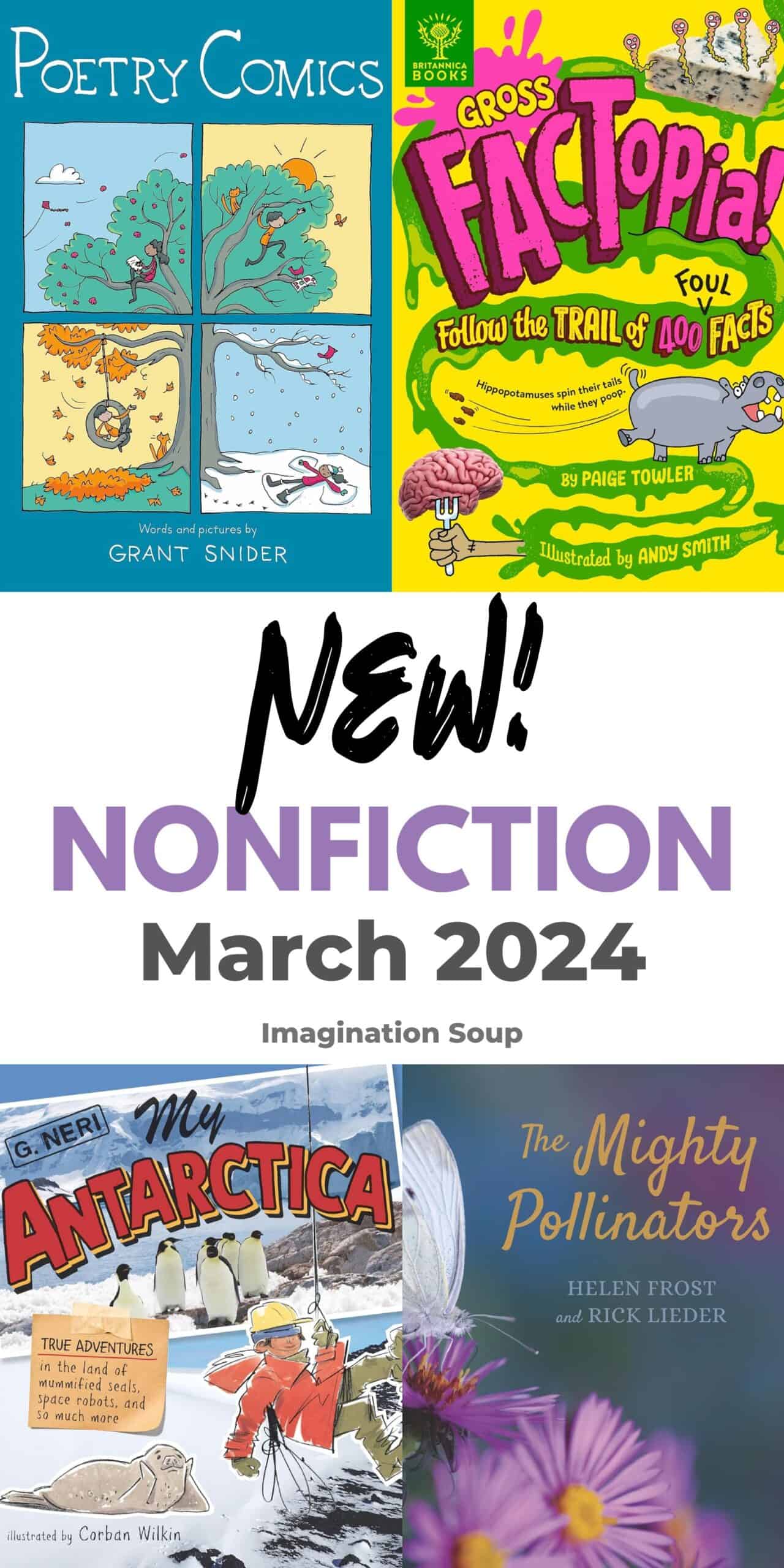 new nonfiction children's books March 2024