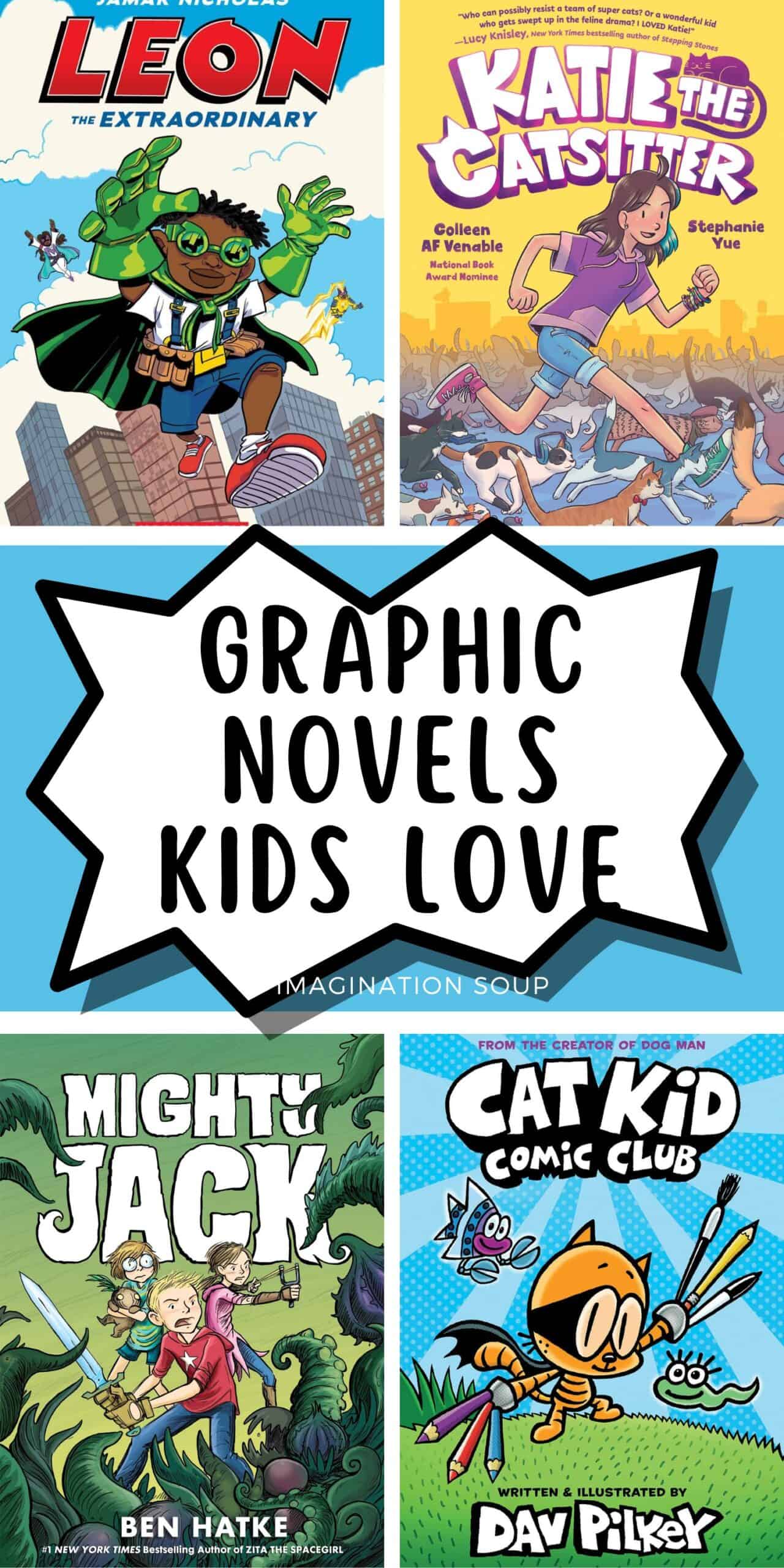 the best graphic novels for kids that they will love to read