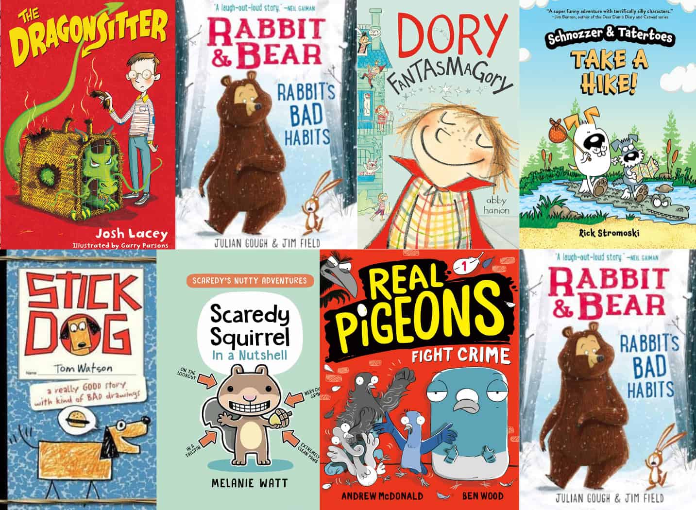second grade funny books for summer reading