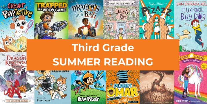 Best 3rd Grade Books for Summer Reading (Age 8)