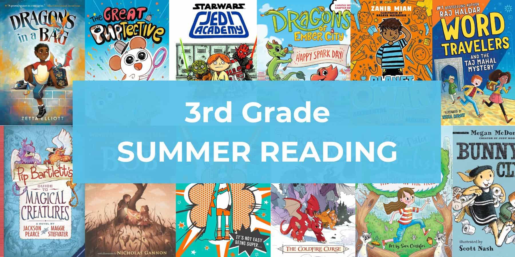 50 Best 3rd Grade Books for Summer Reading (Age 8)