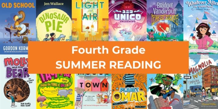 4th grade SUMMER READING books for kids