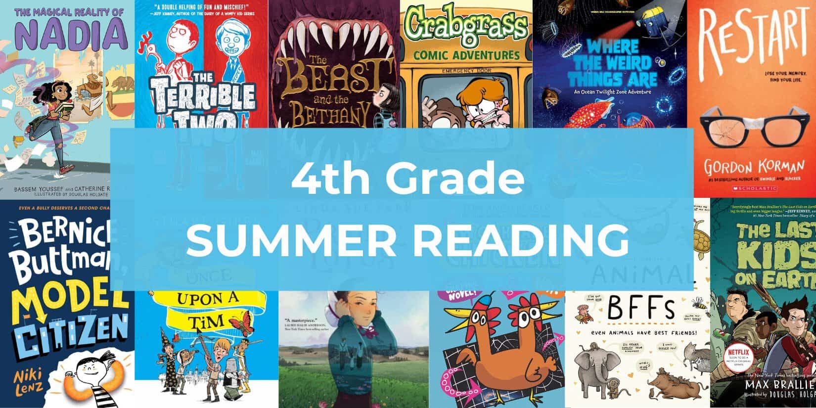 4th grade summer reading book list