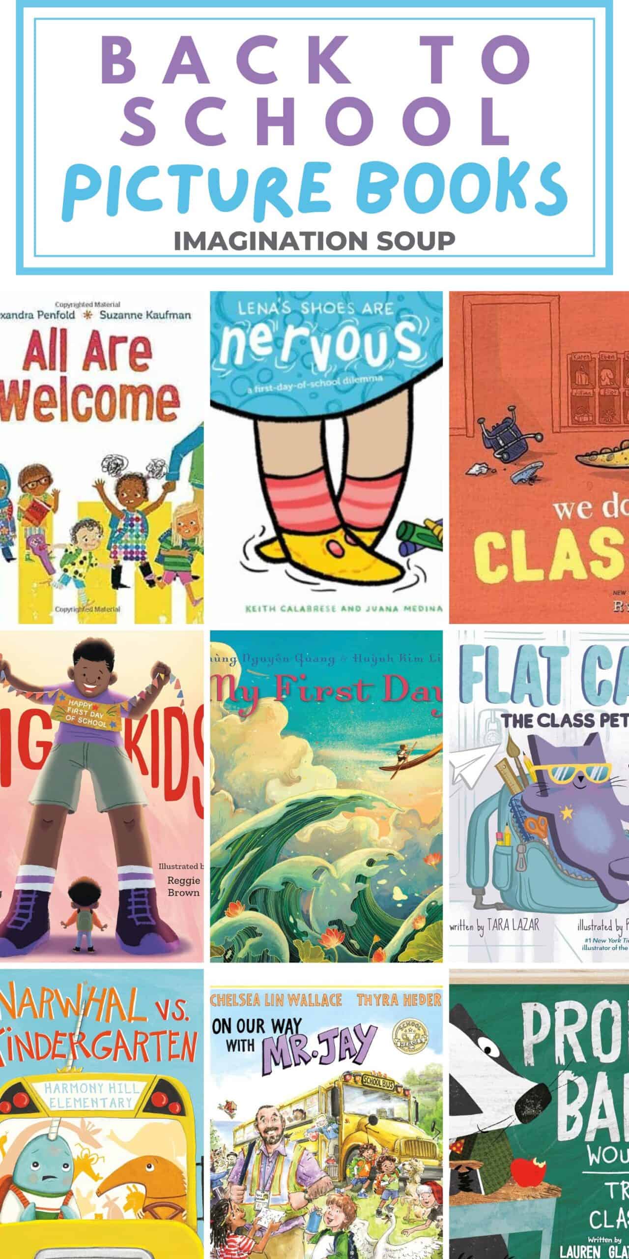 back to school read aloud picture book for kids