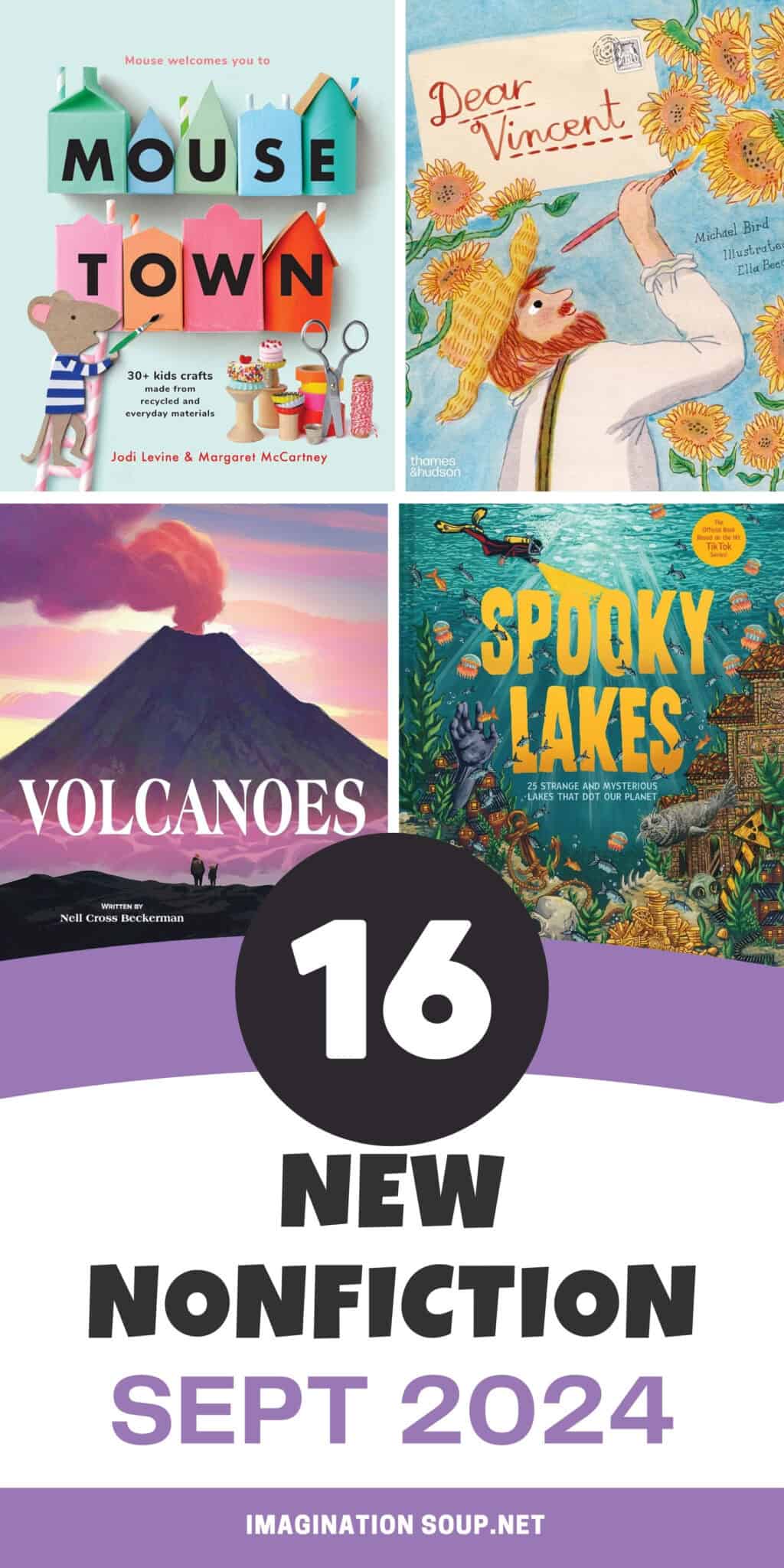 16 New Nonfiction Books for Kids, September 2024 - Imagination Soup