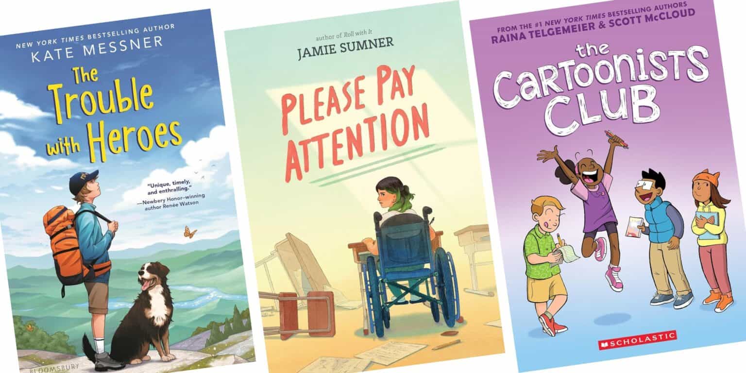 3 Outstanding New Middle Grade Books, April 2025 - Imagination Soup